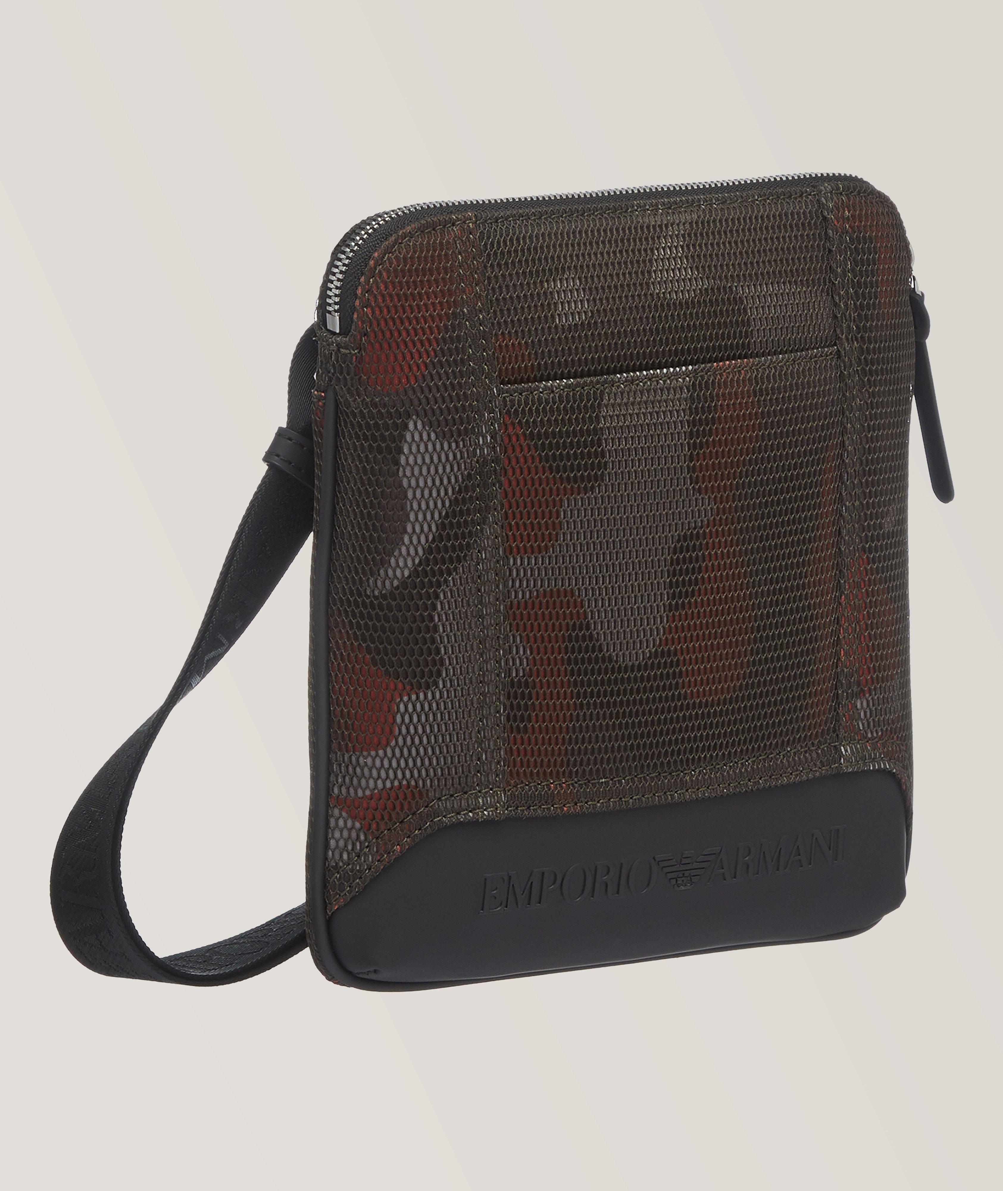 Mesh Camouflage Messenger Bag  image 0