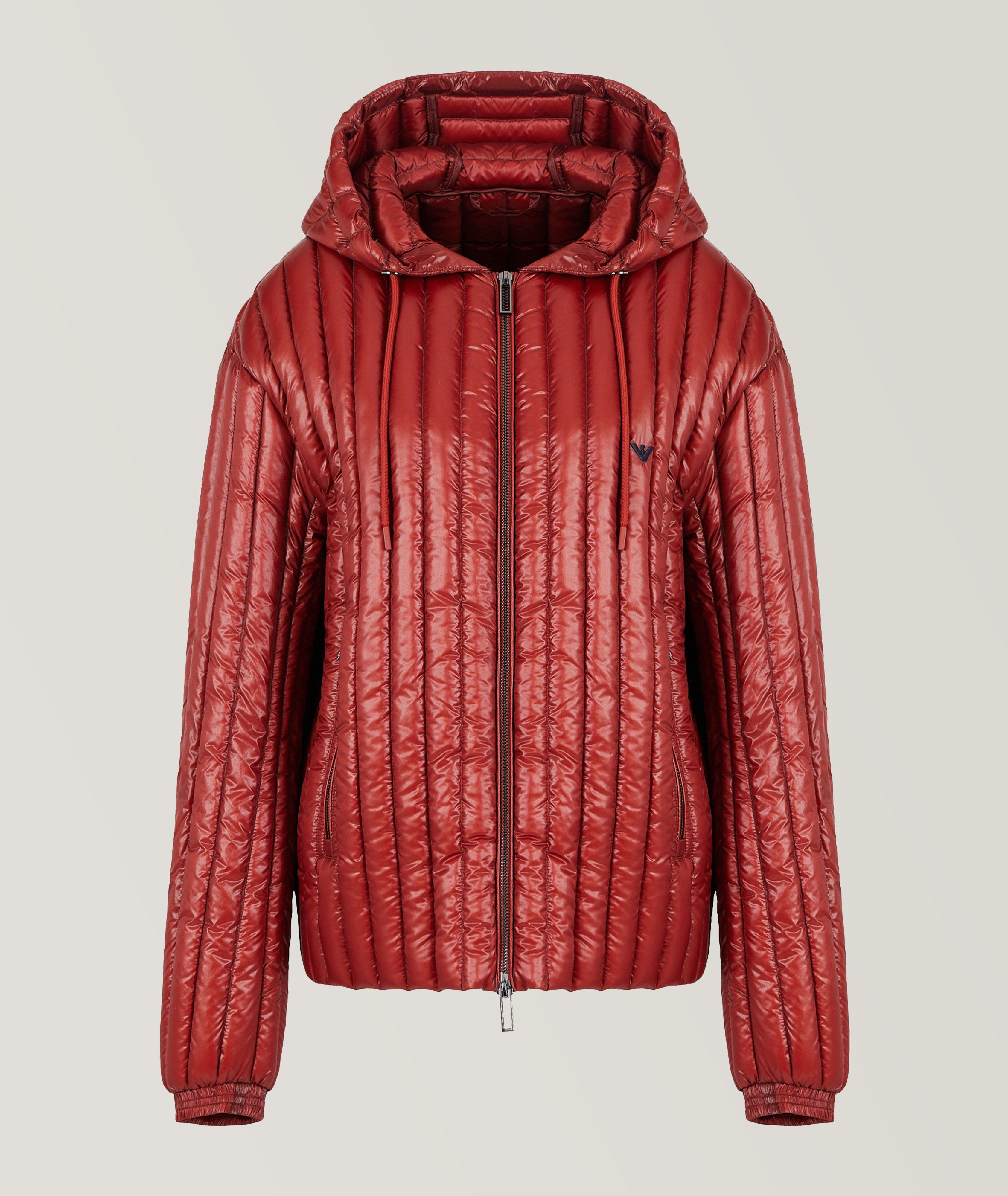 Emporio Armani Vertical Quilted Down Jacket | Coats | Harry Rosen