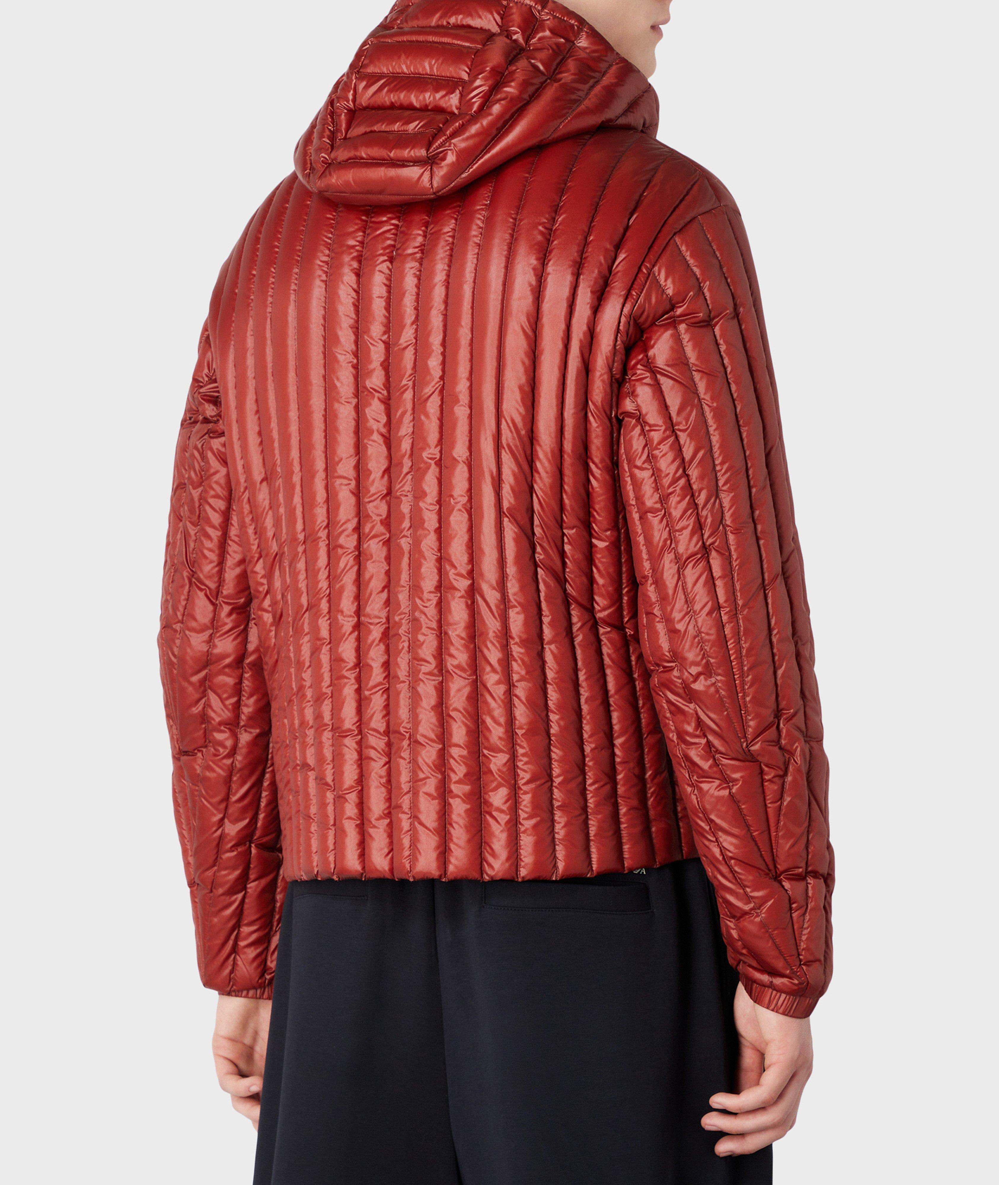 Vertical Quilted Down Jacket image 2