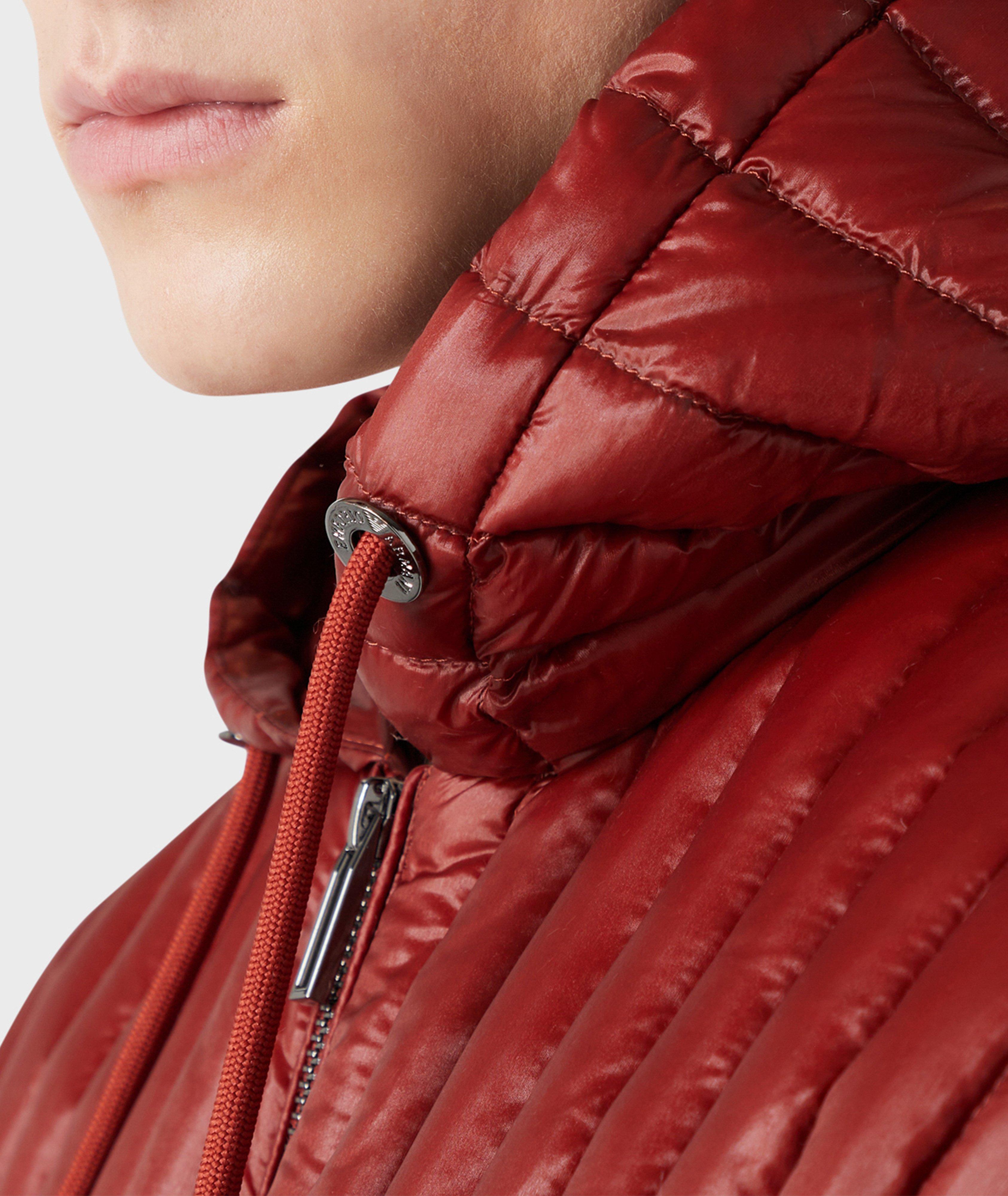 Vertical Quilted Down Jacket image 3