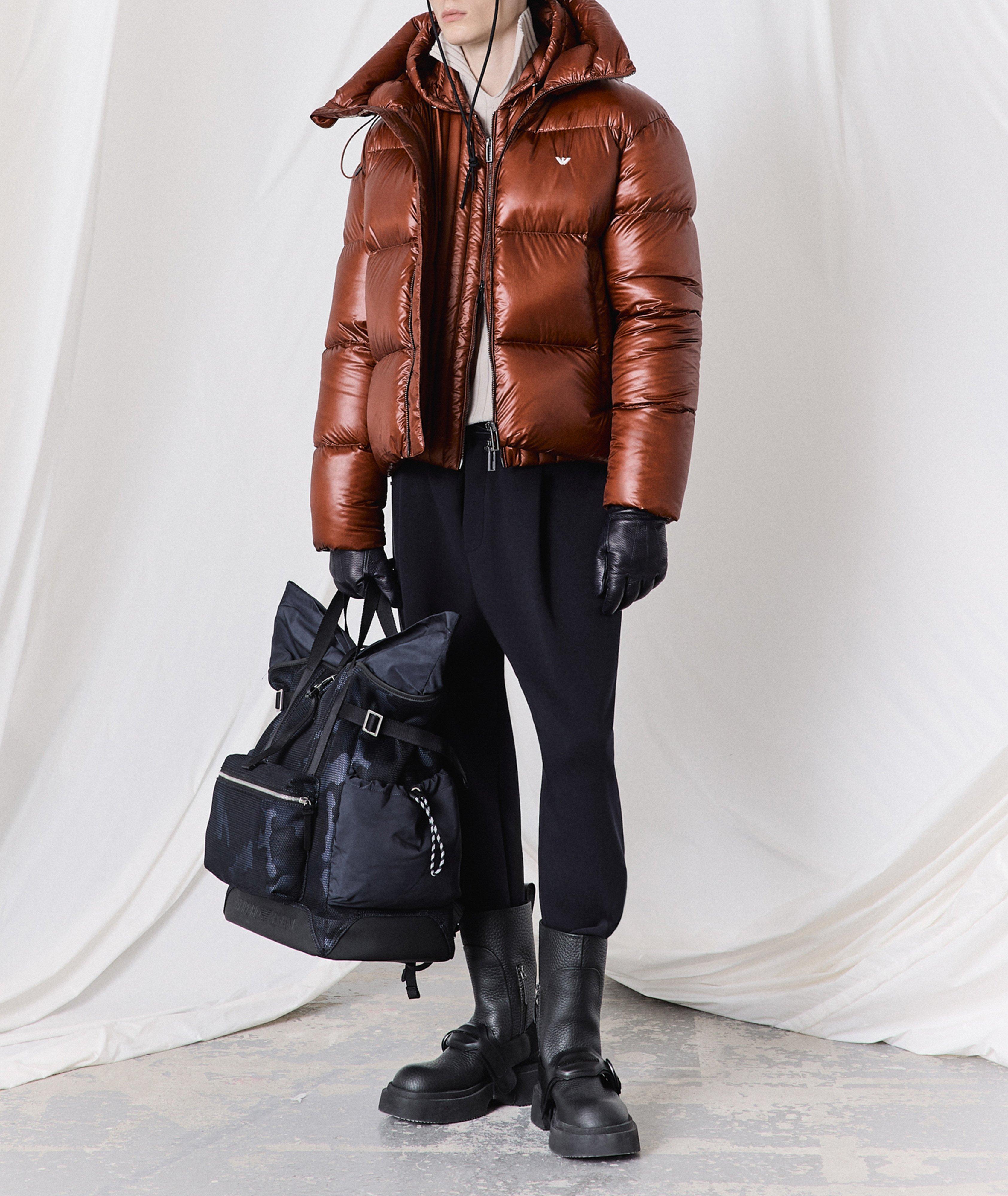 Vertical Quilted Down Jacket image 5