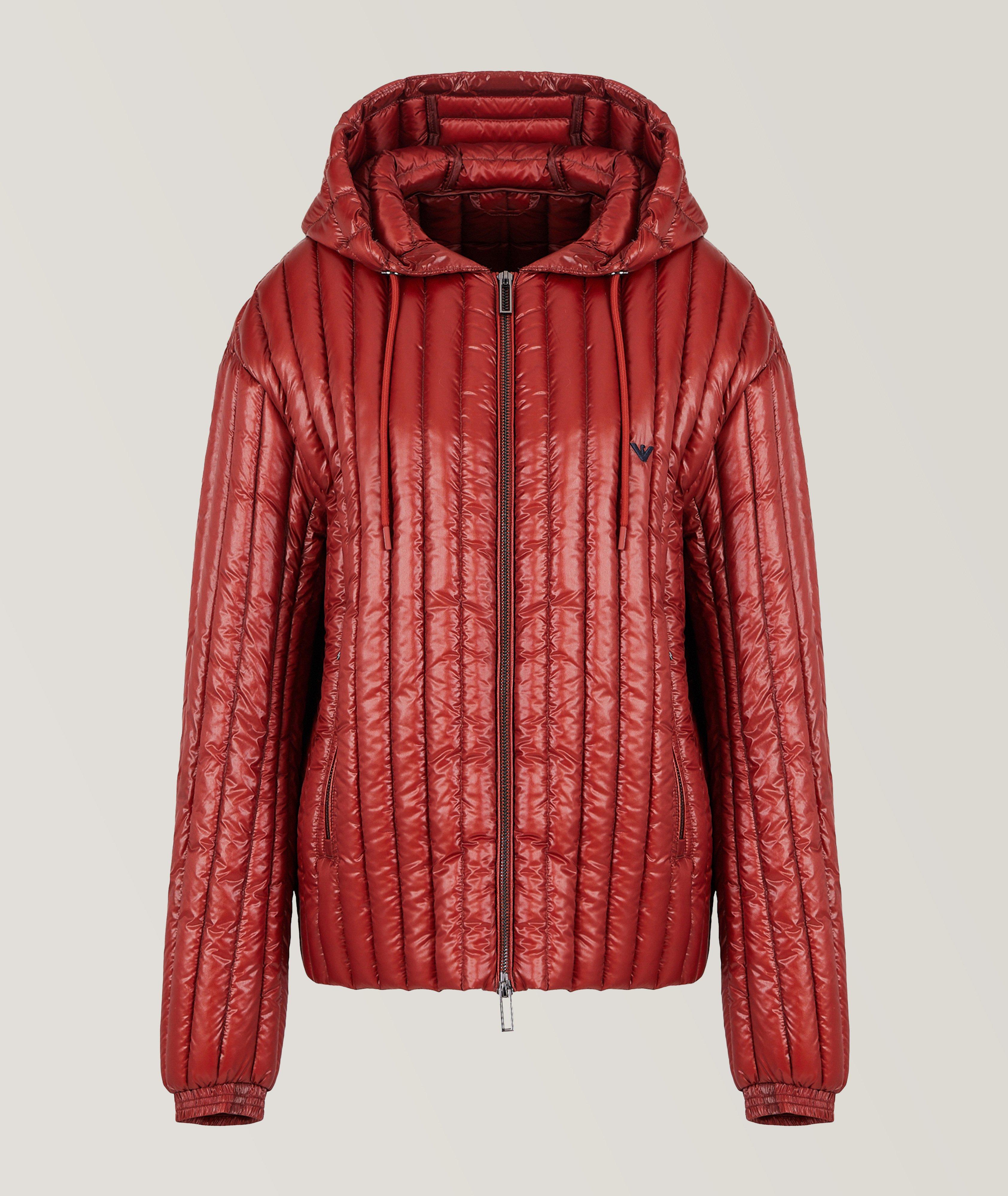 Vertical Quilted Down Jacket image 0