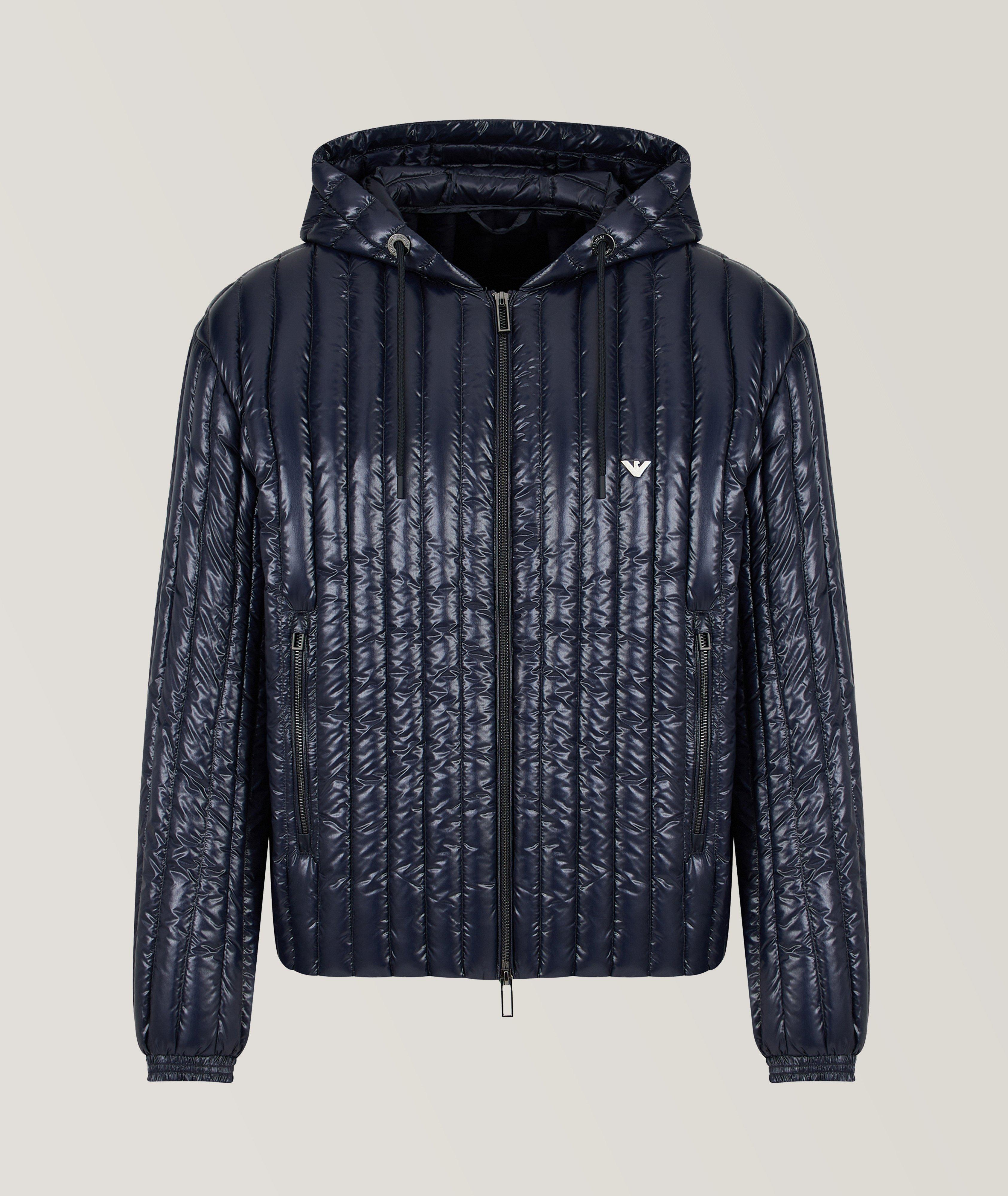 Vertical Quilted Down Jacket image 0