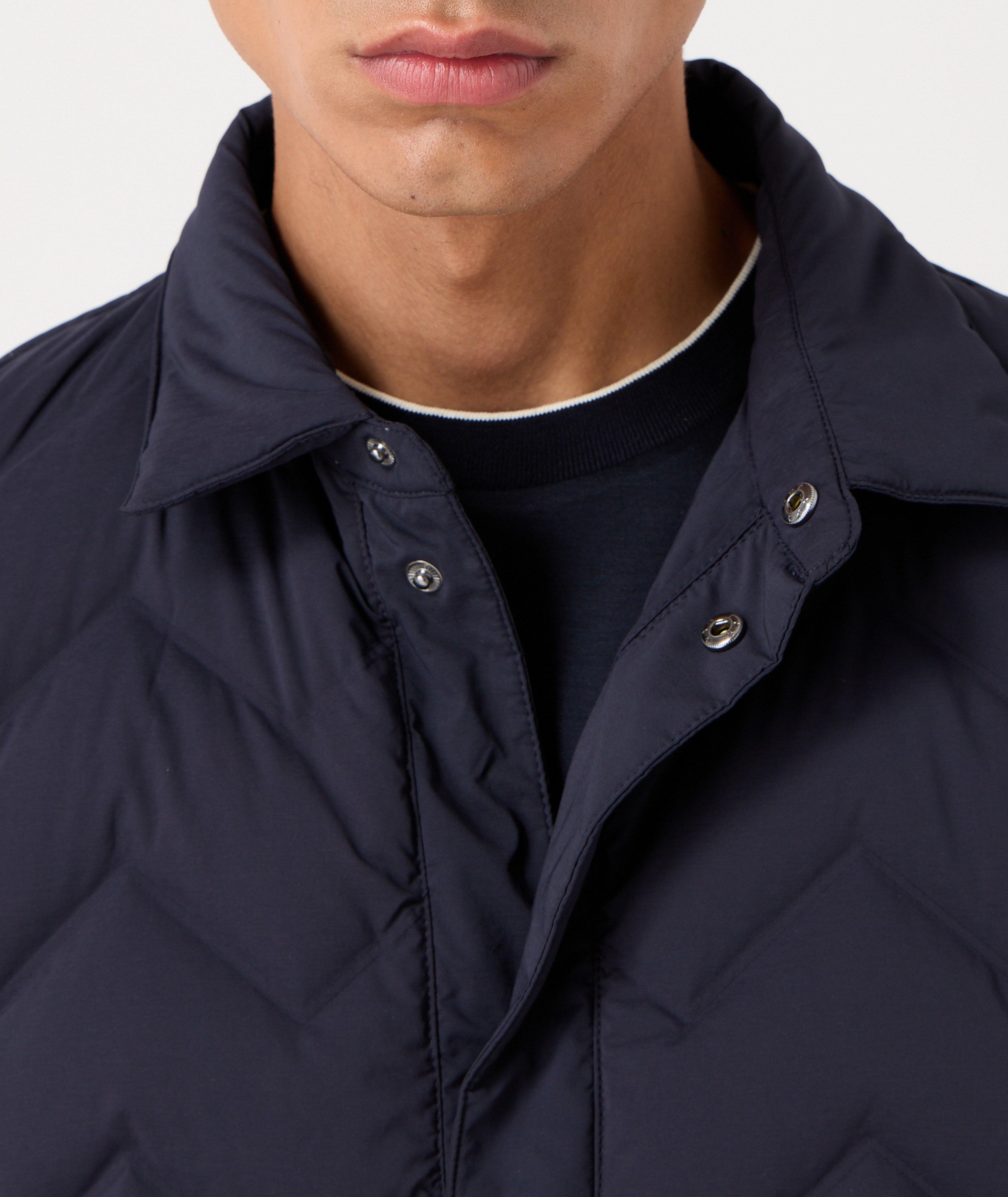 Blouson de duvet surpiqué image 3