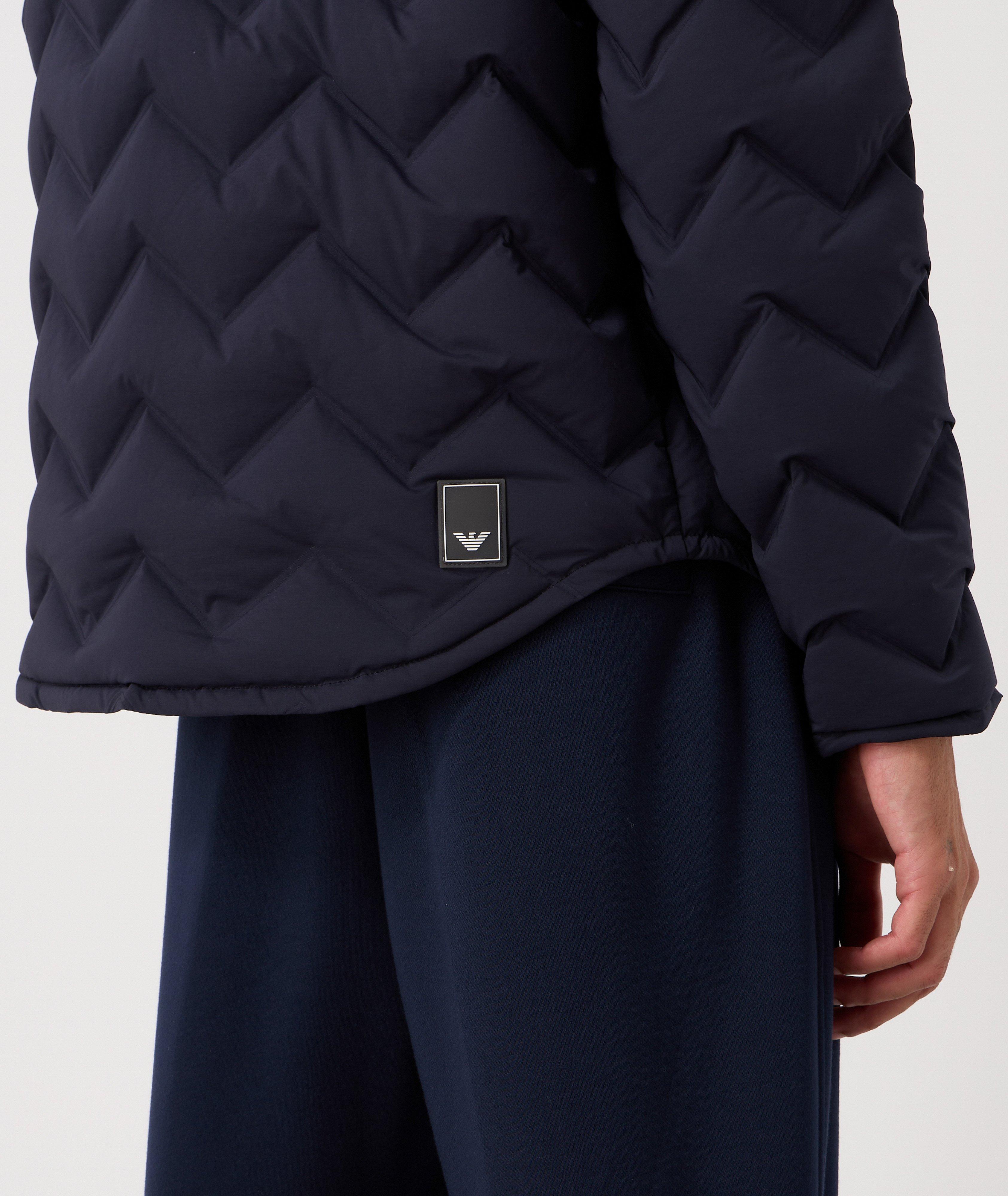 Quilted Chevron Down Jacket image 4