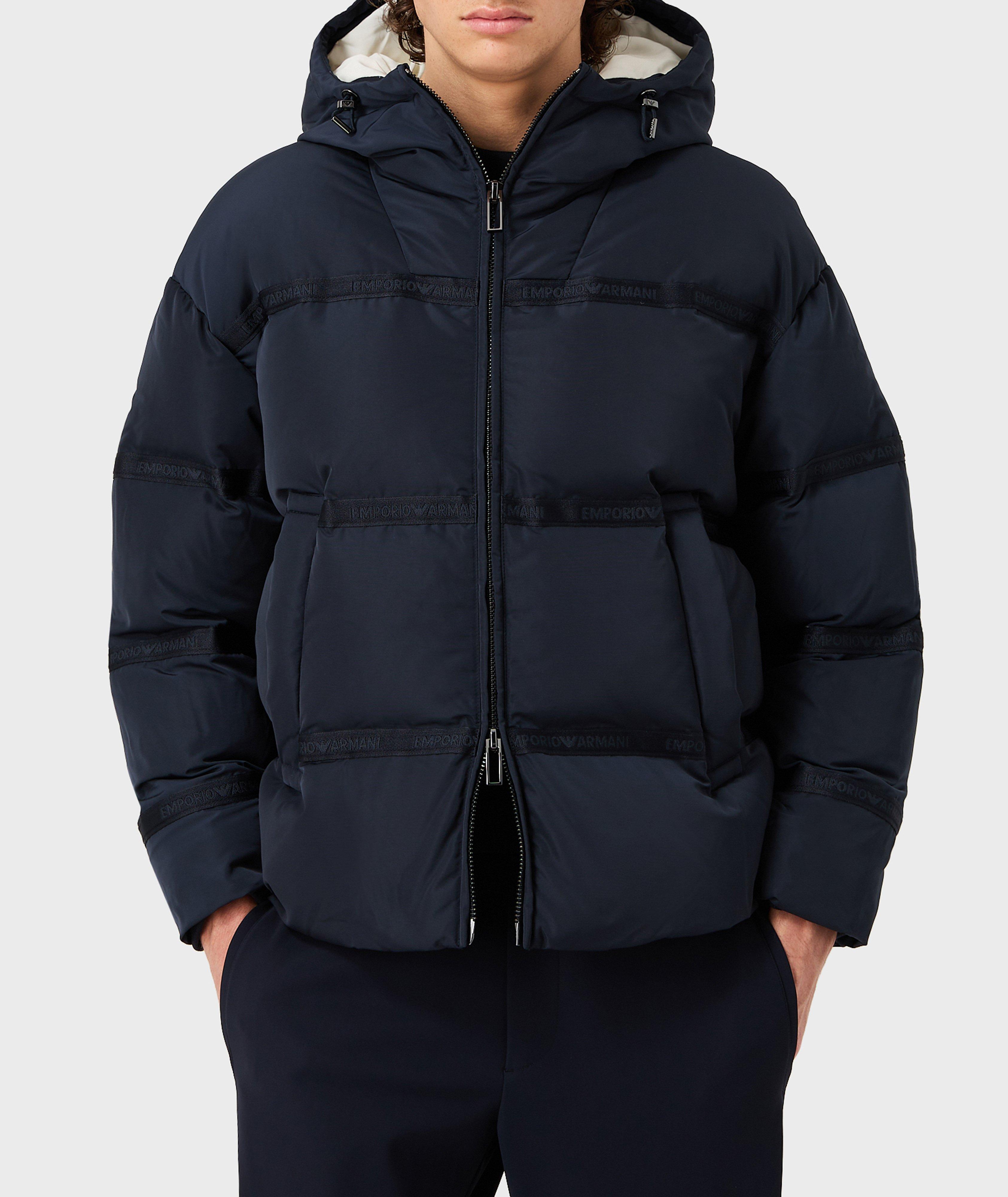 Logo Tape Down-Filled Jacket  image 1