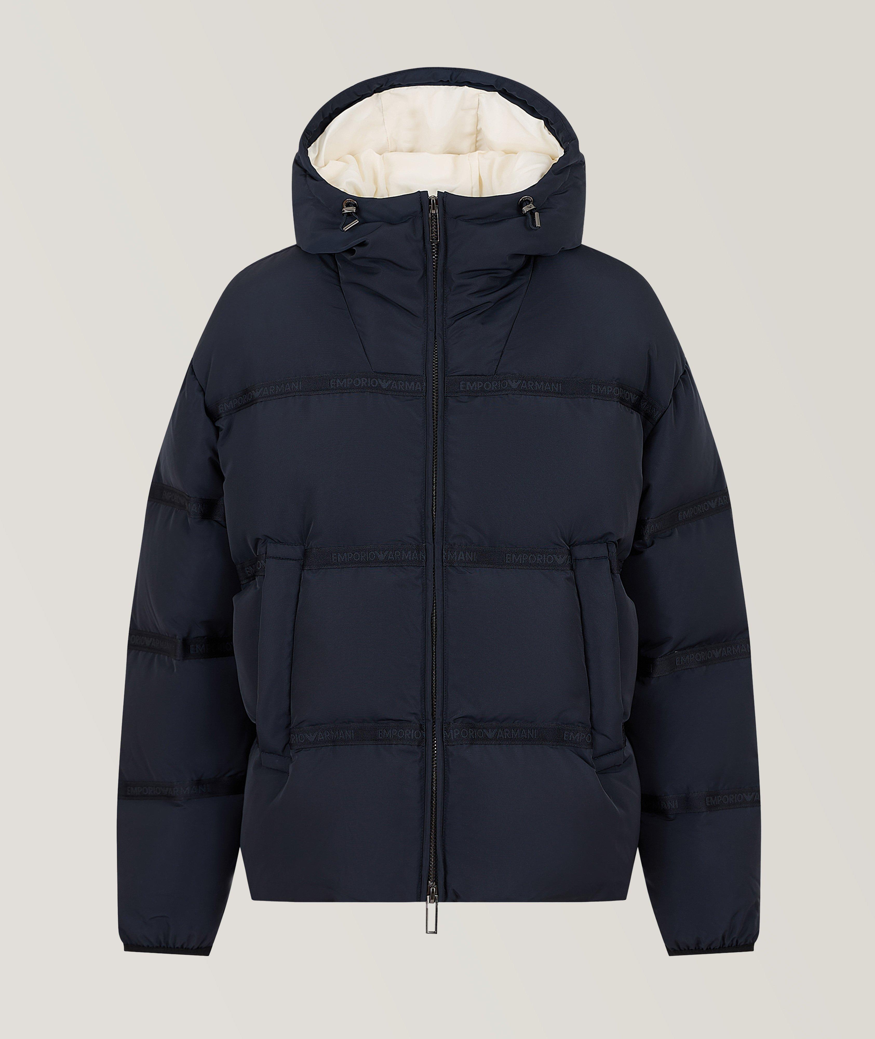 Logo Tape Down-Filled Jacket  image 0