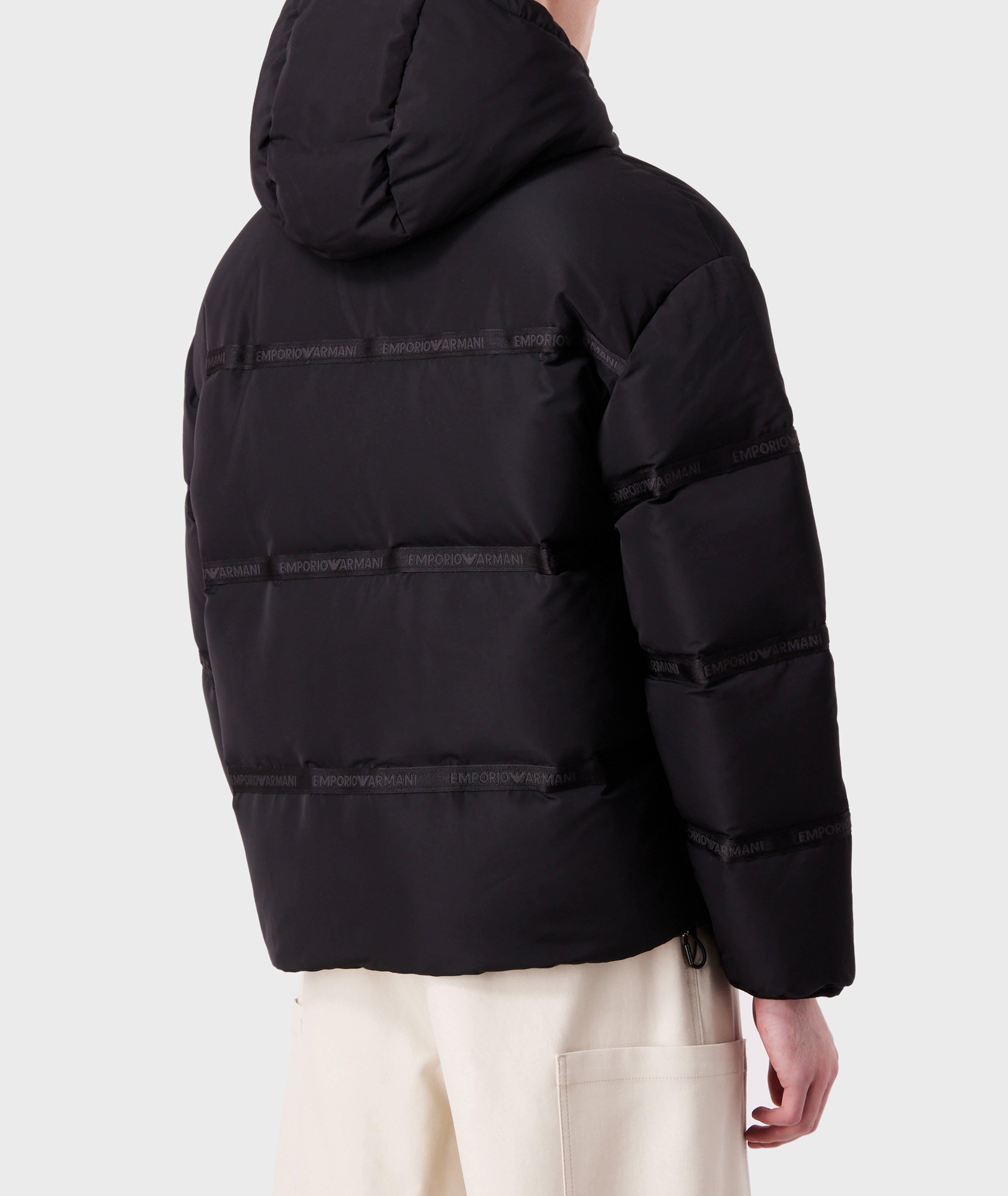 Mens armani puffer clearance coat