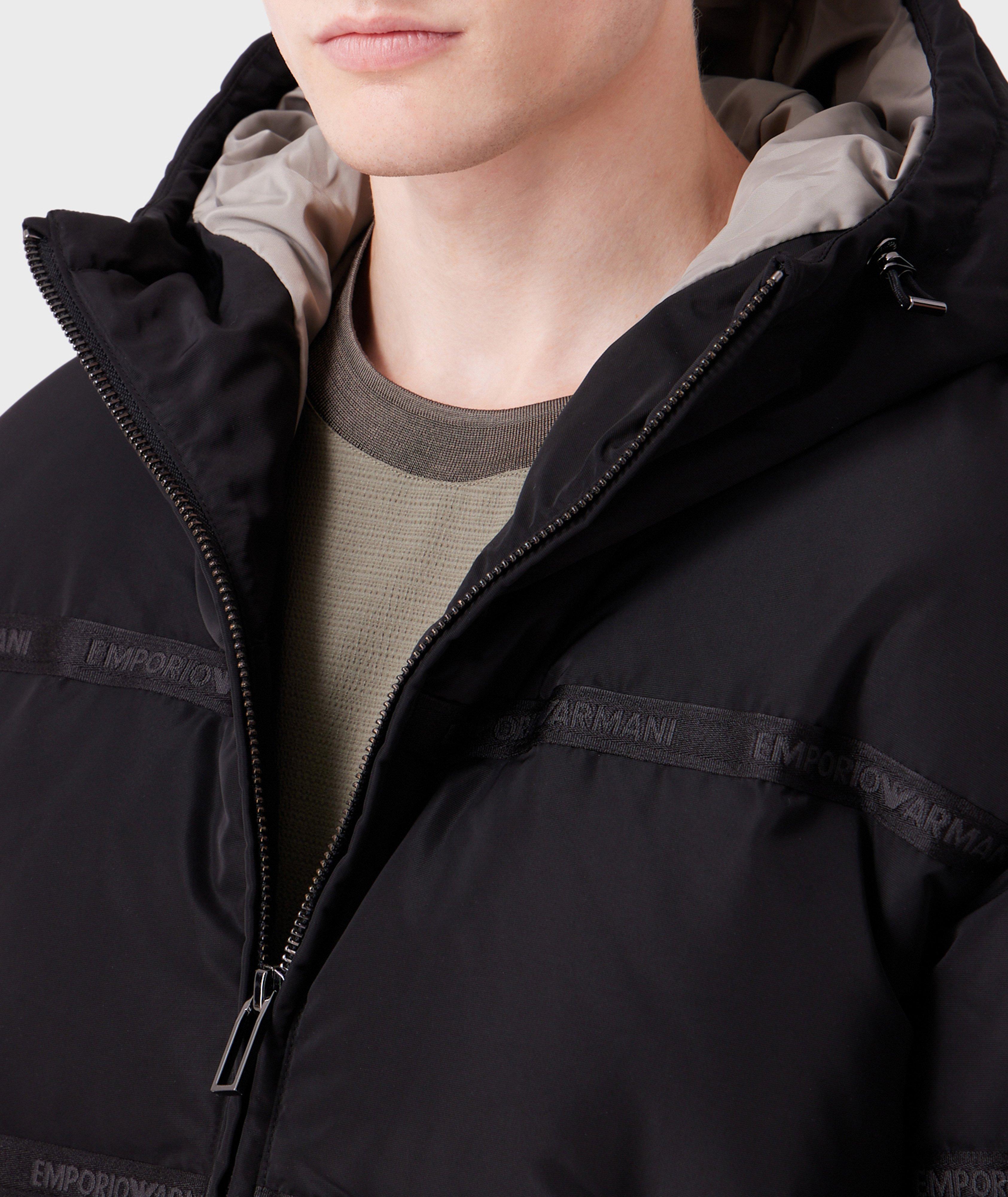 Logo Tape Down-Filled Jacket  image 3