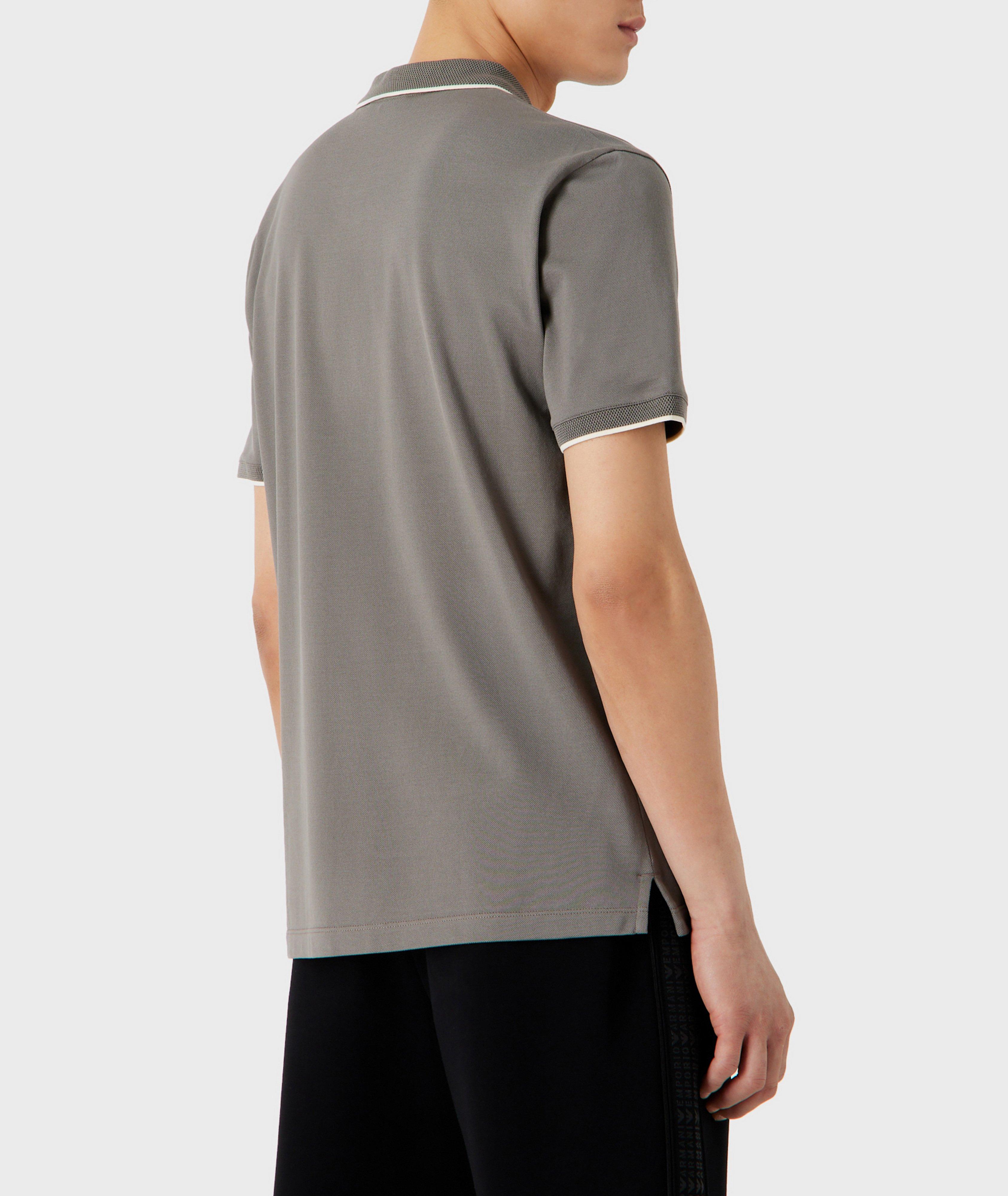 Mercerised Piqué Cotton Polo image 2