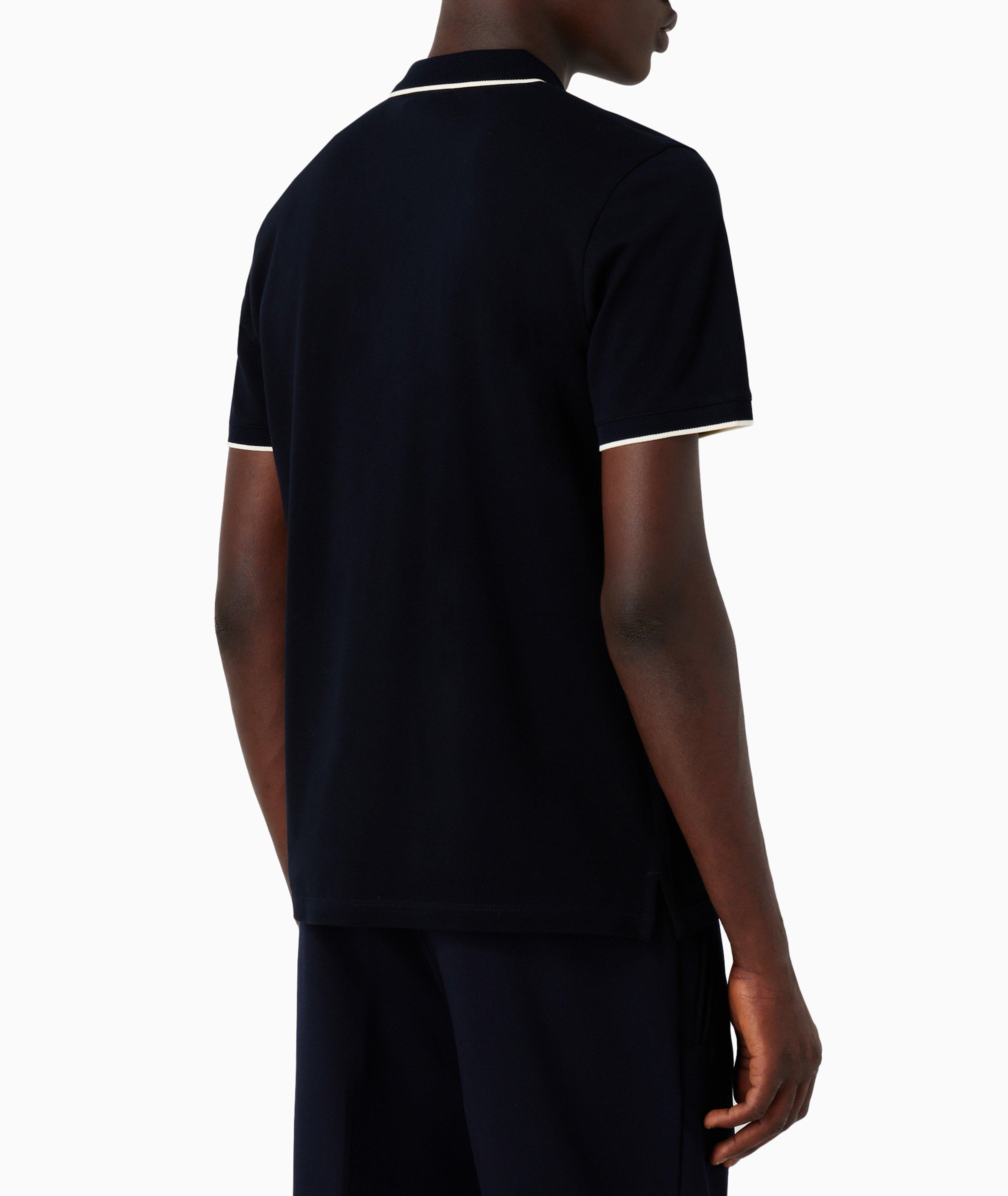 Mercerised Piqué Cotton Polo image 2