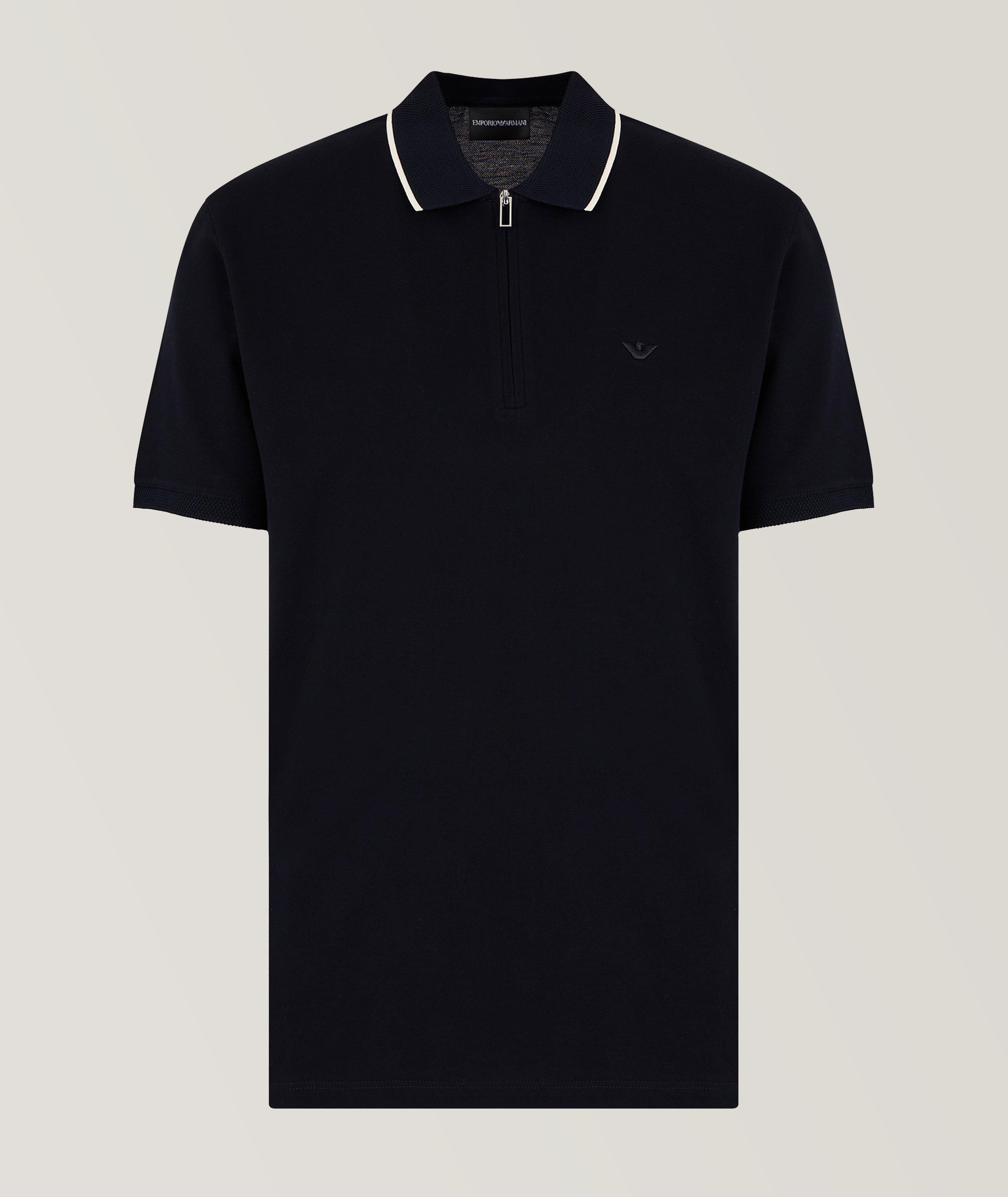 Mercerised Piqué Cotton Polo image 0