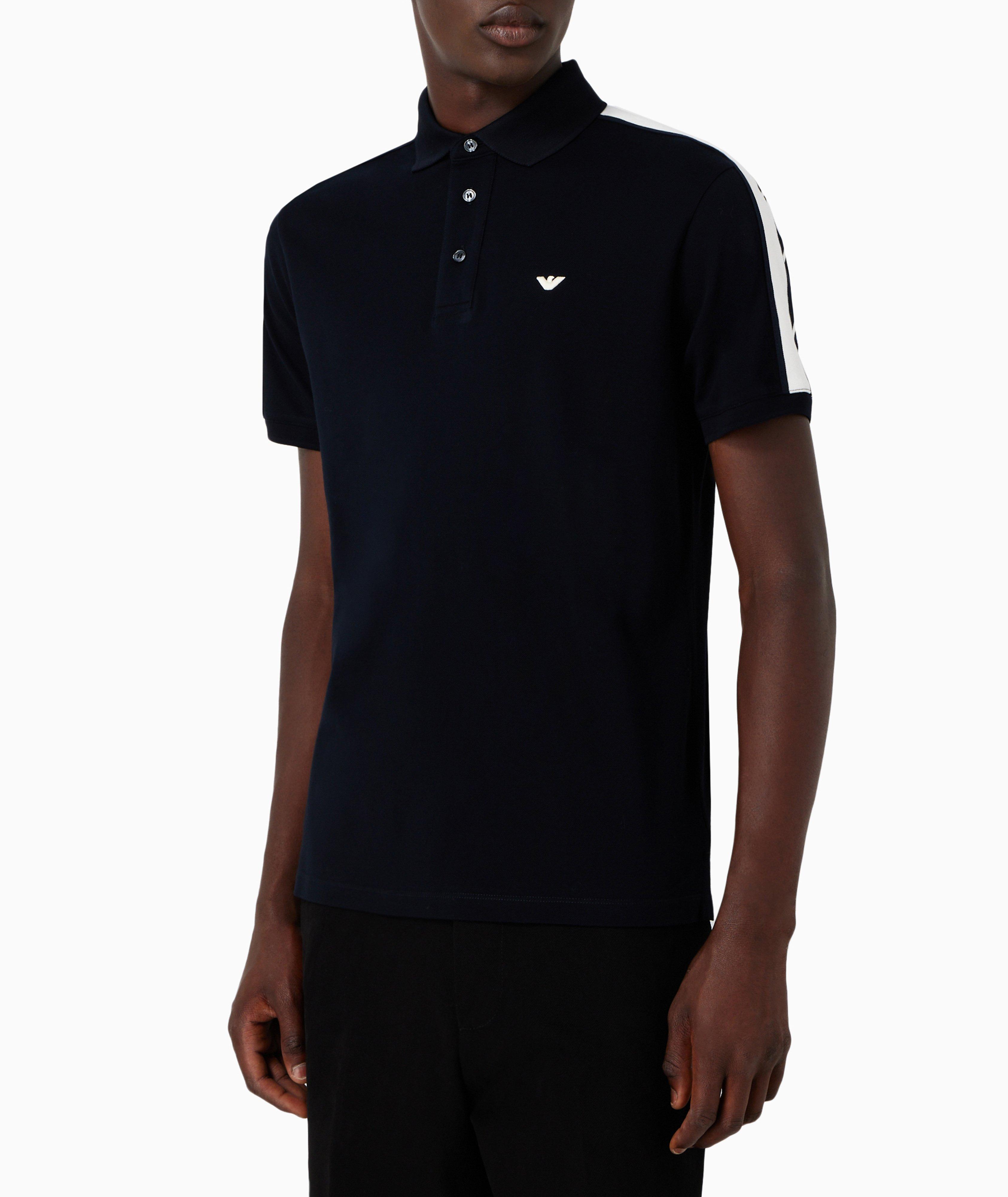 Mercerised Piqué Cotton Polo image 1