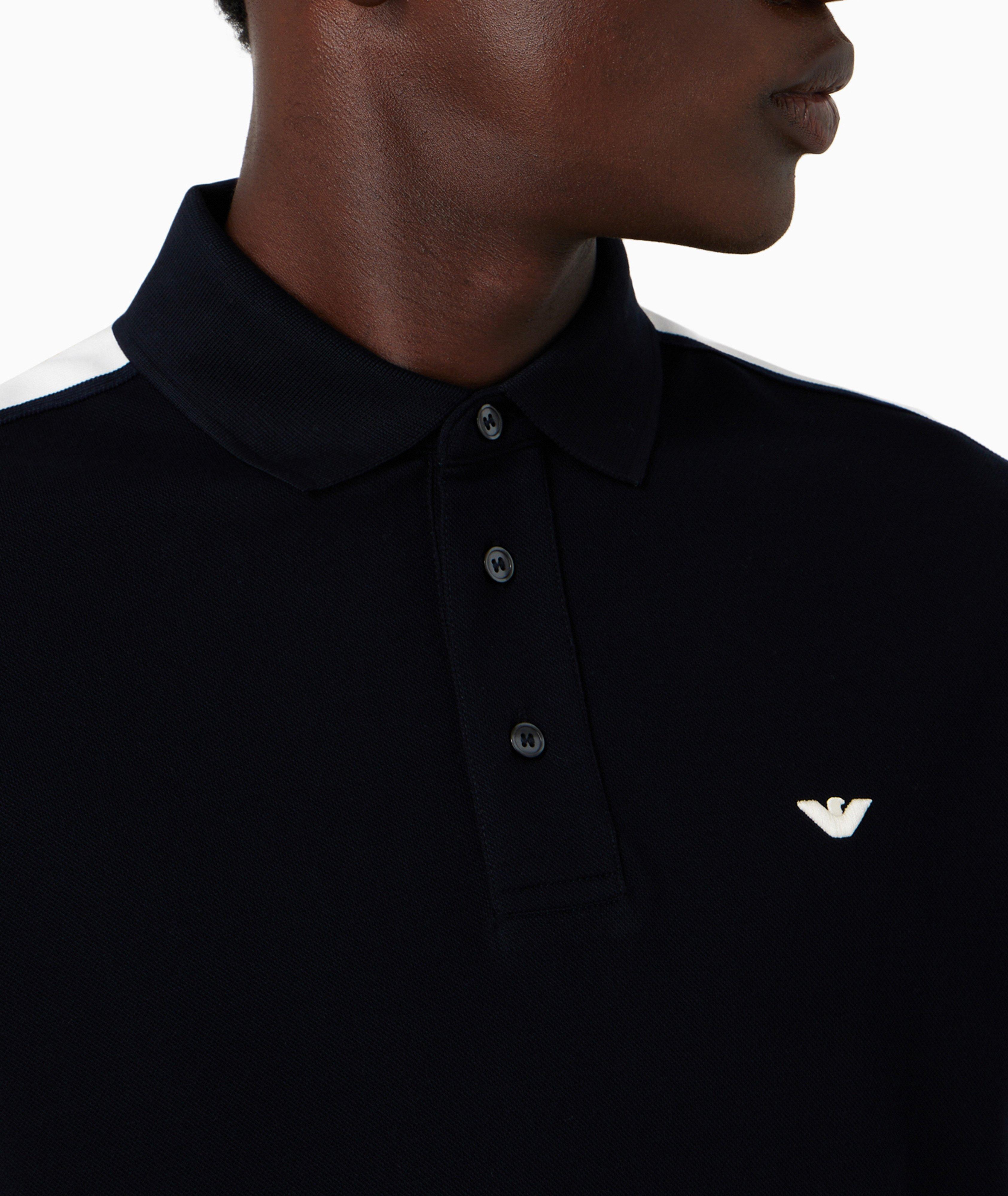 Mercerised Piqué Cotton Polo image 3