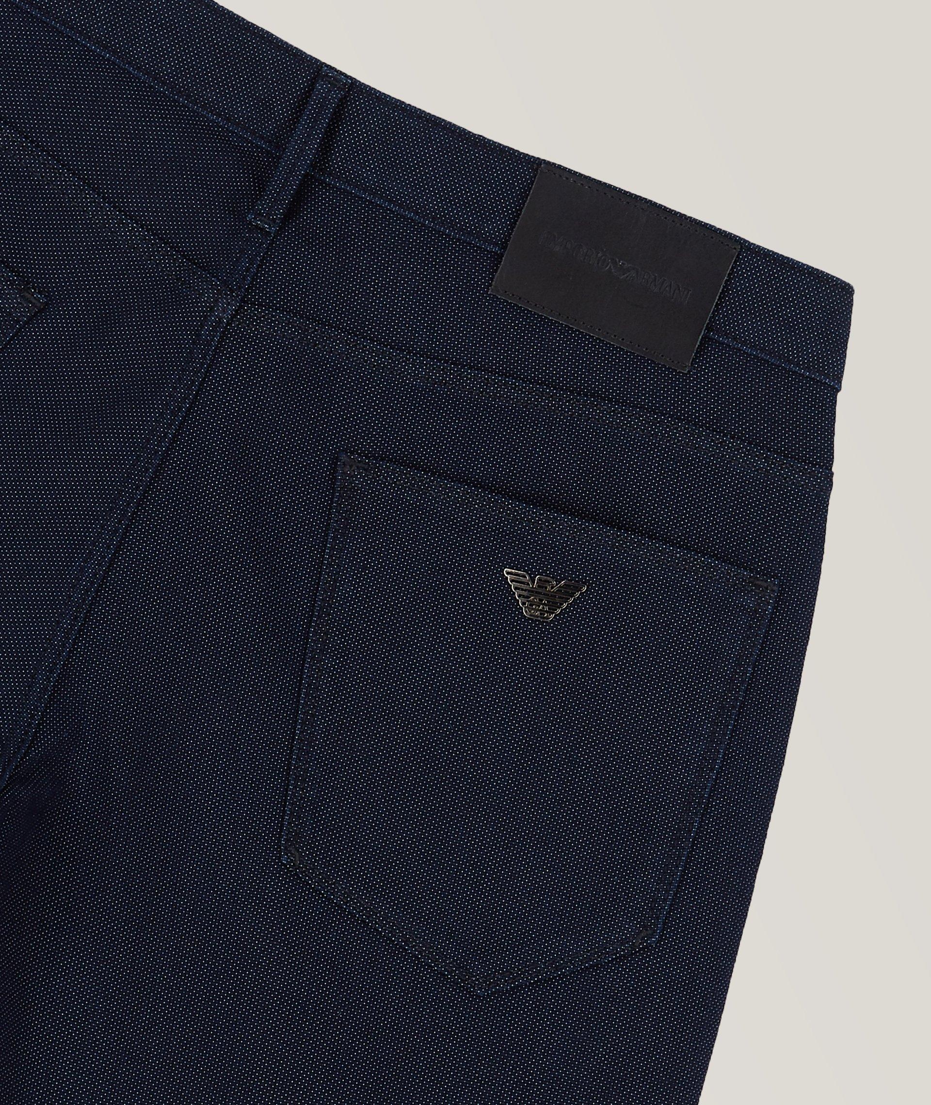 Emporio Armani J06 Slim-Fit Cotton-Blend Trousers | Jeans