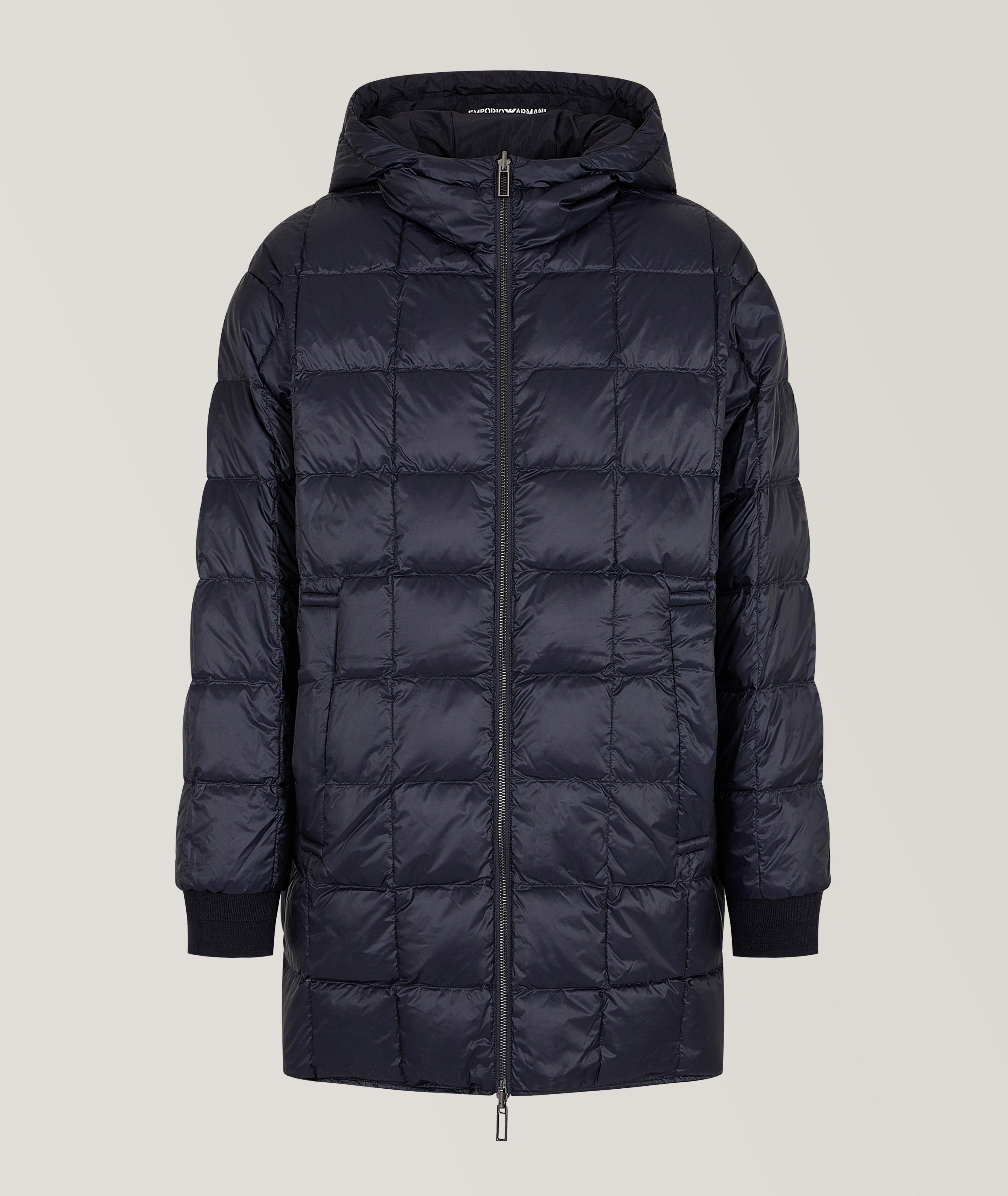 Reversible Hooded Down Jacket image 1