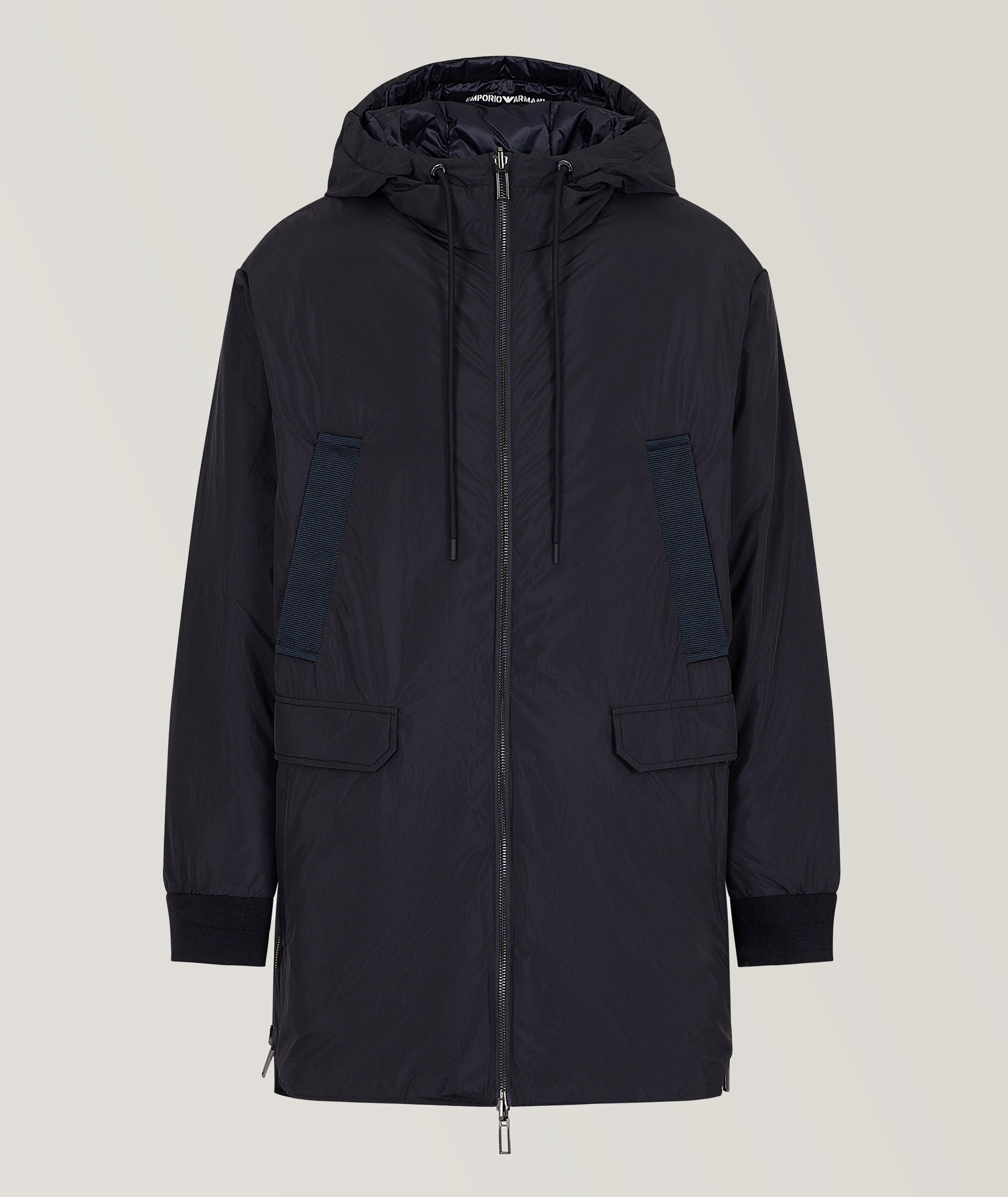 Reversible Hooded Down Jacket image 0