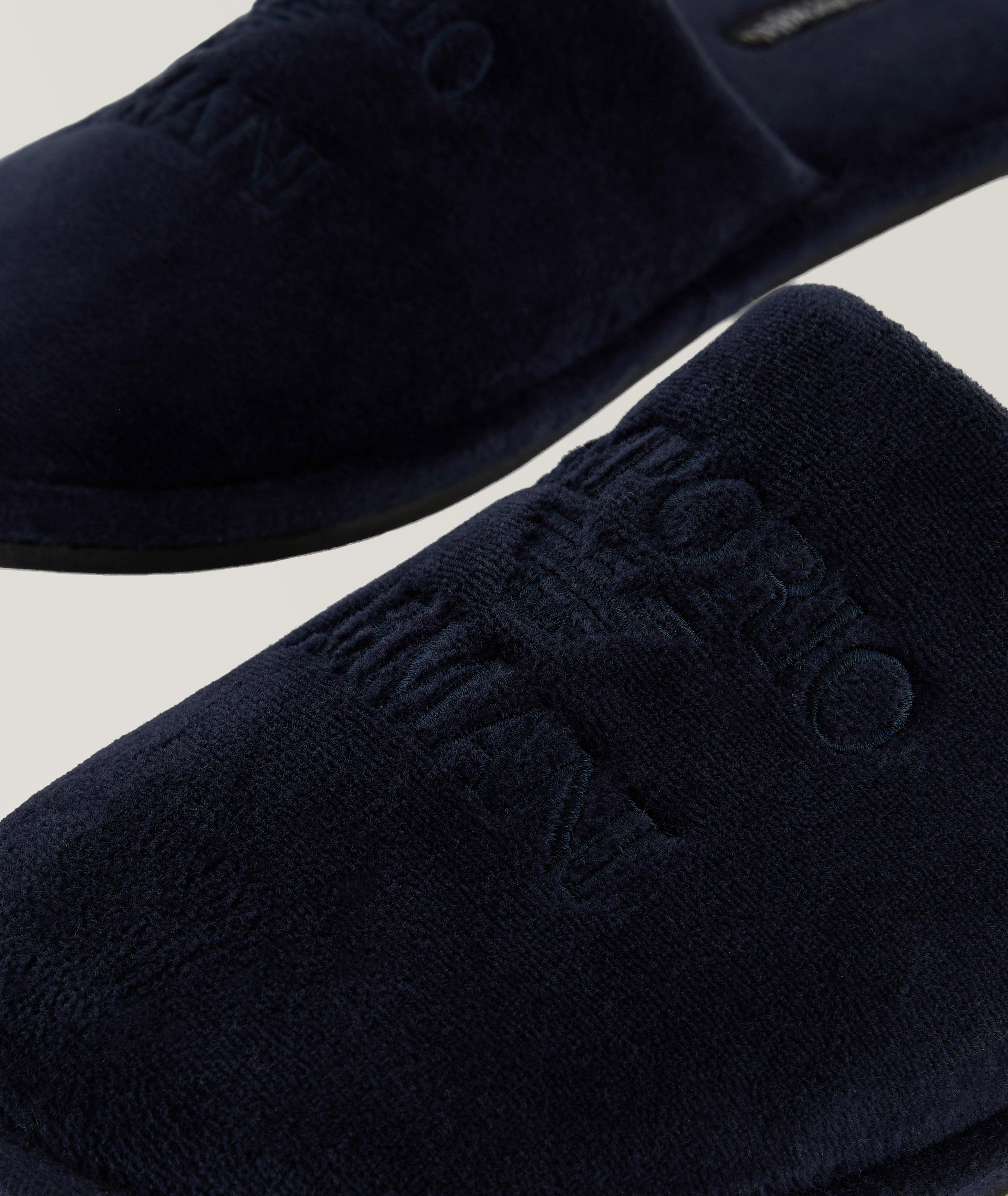 Polo Ralph Lauren Kalrence Suede Fleece Slippers