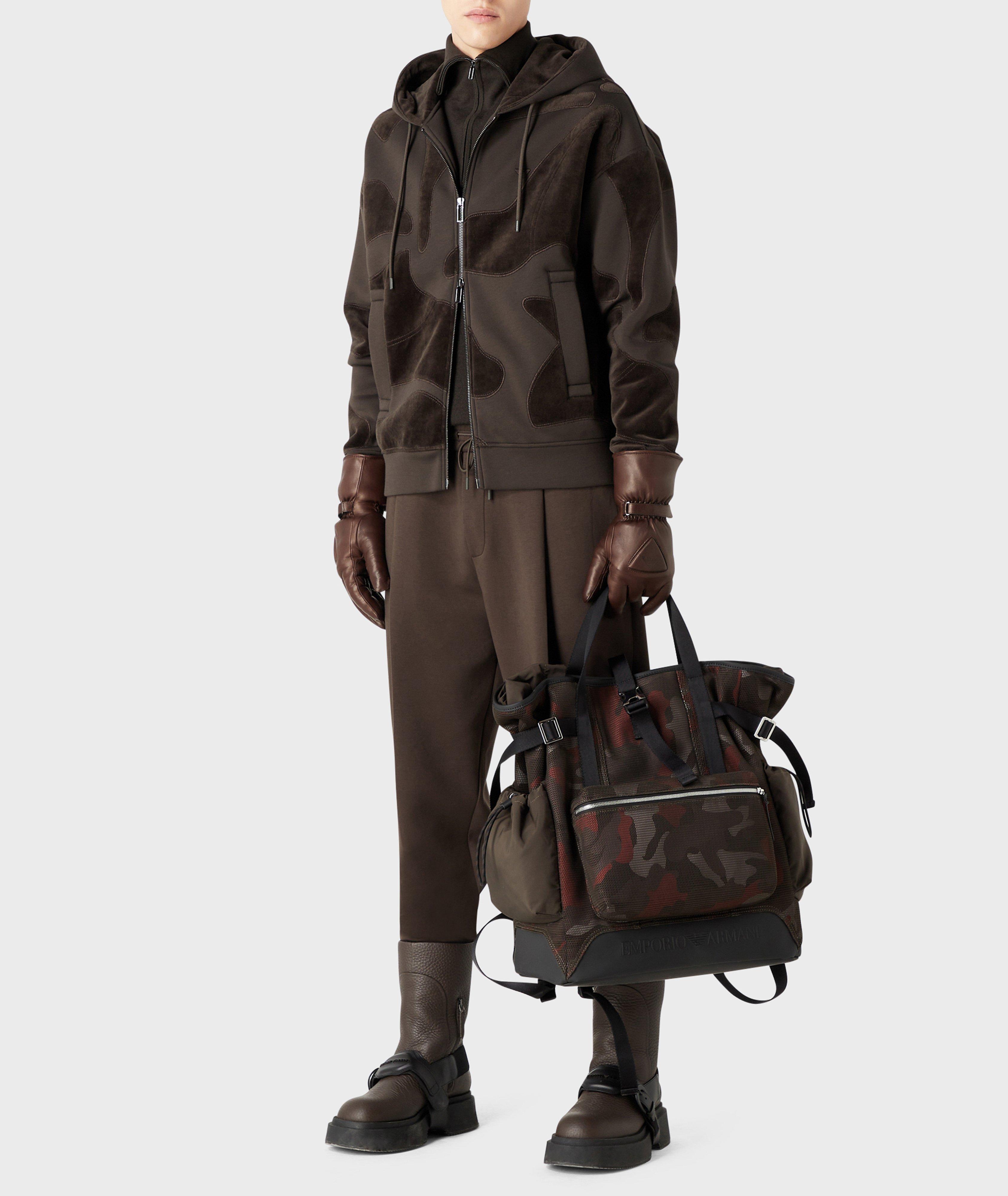 Pull en velours à glissière image 3