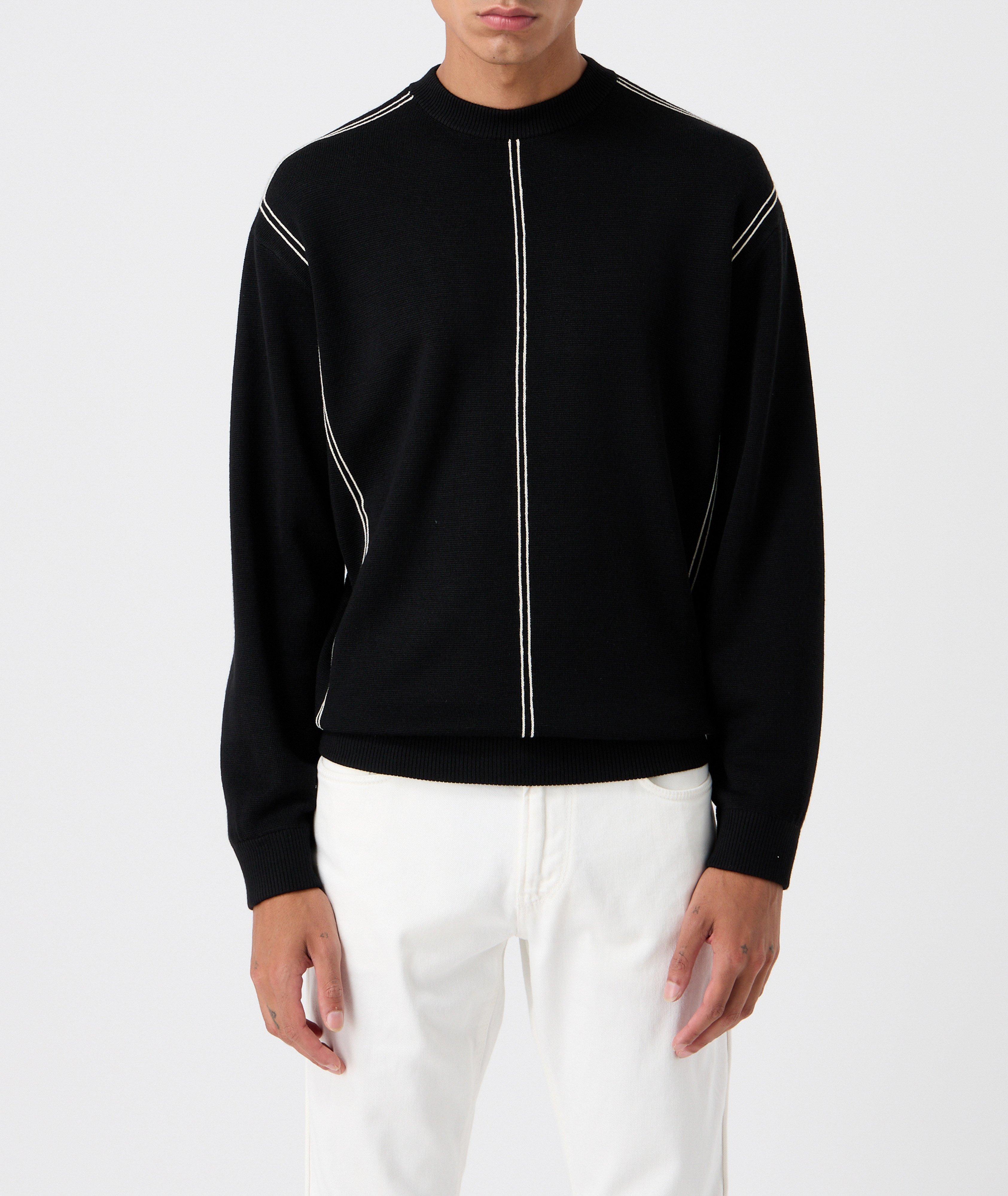 Wool-Blend Knit Sweater  image 1