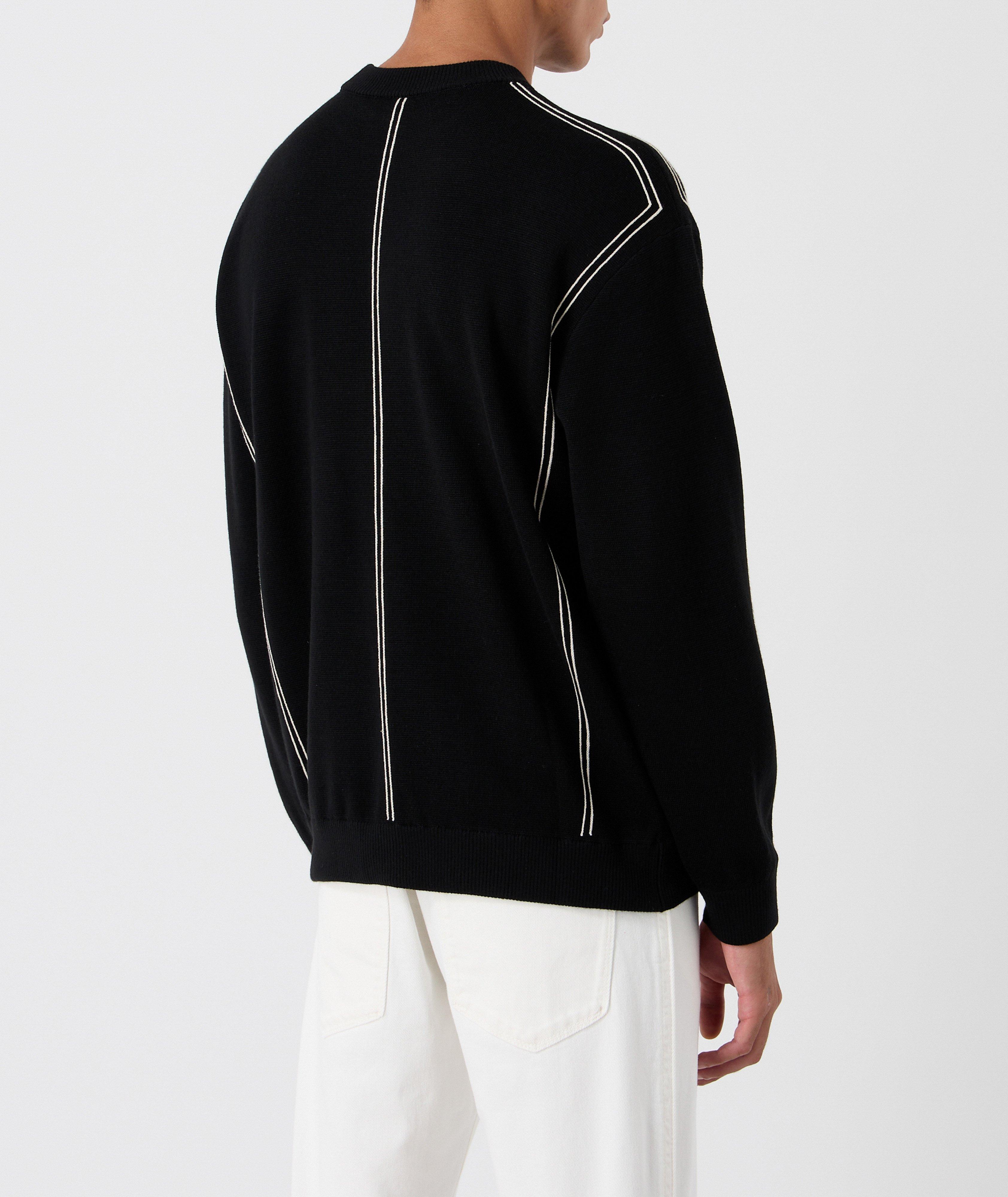 Wool-Blend Knit Sweater  image 2