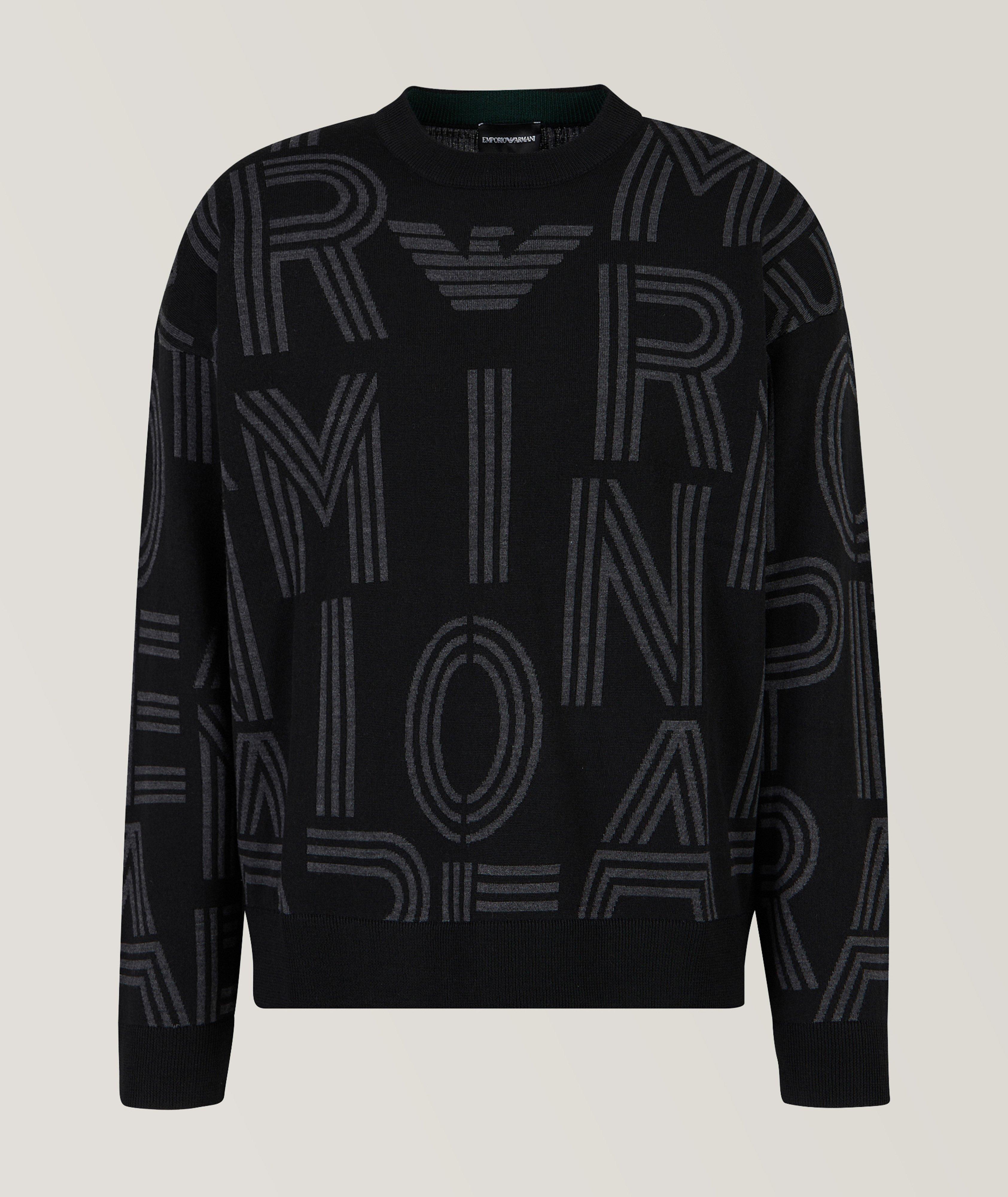 Jacquard Wool-Blend Sweater image 0