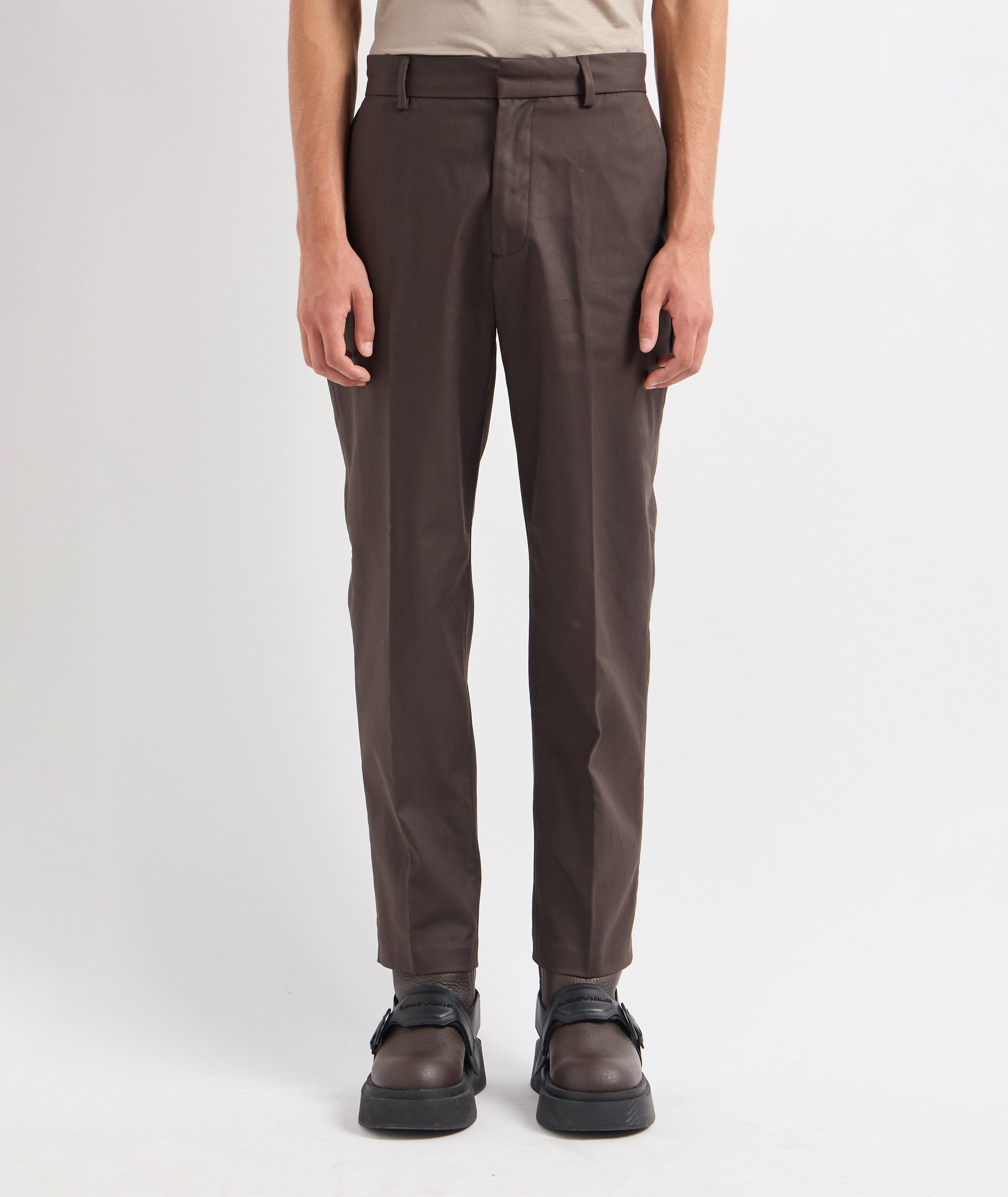 Cotton Gabardine Trousers image 1