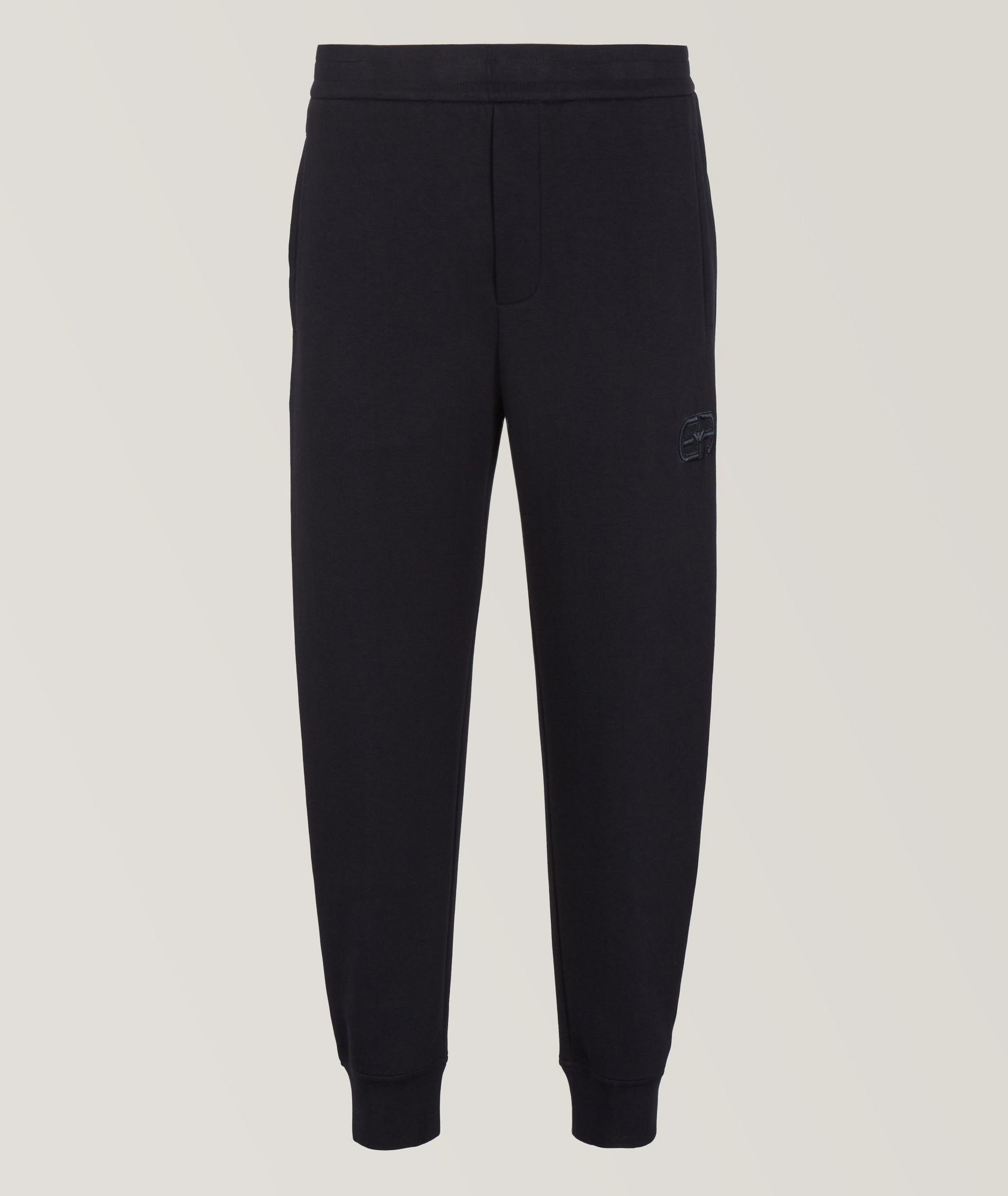 Pantalon sport en jersey double image 0