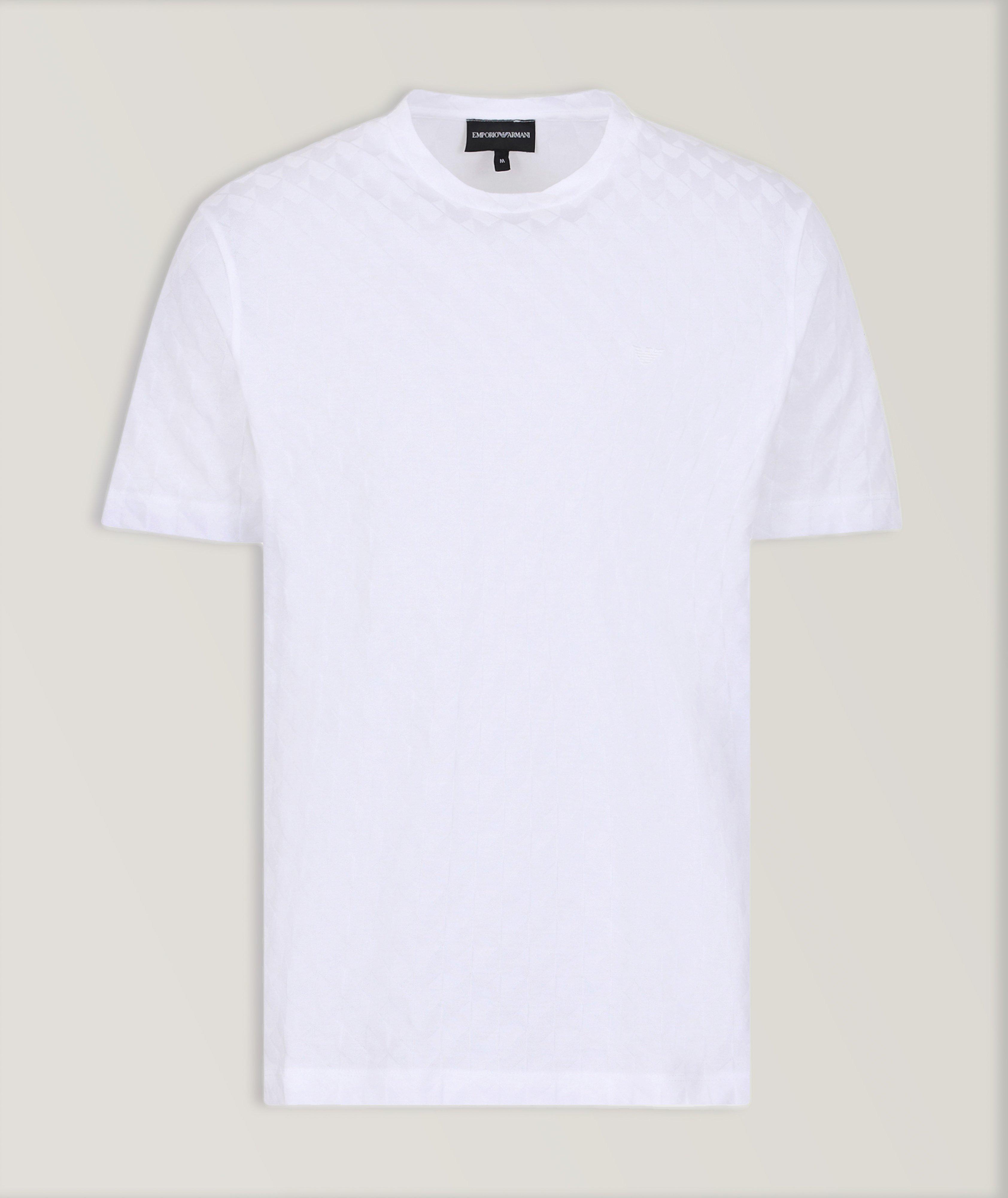 Jacquard Jersey Cotton T-Shirt image 0