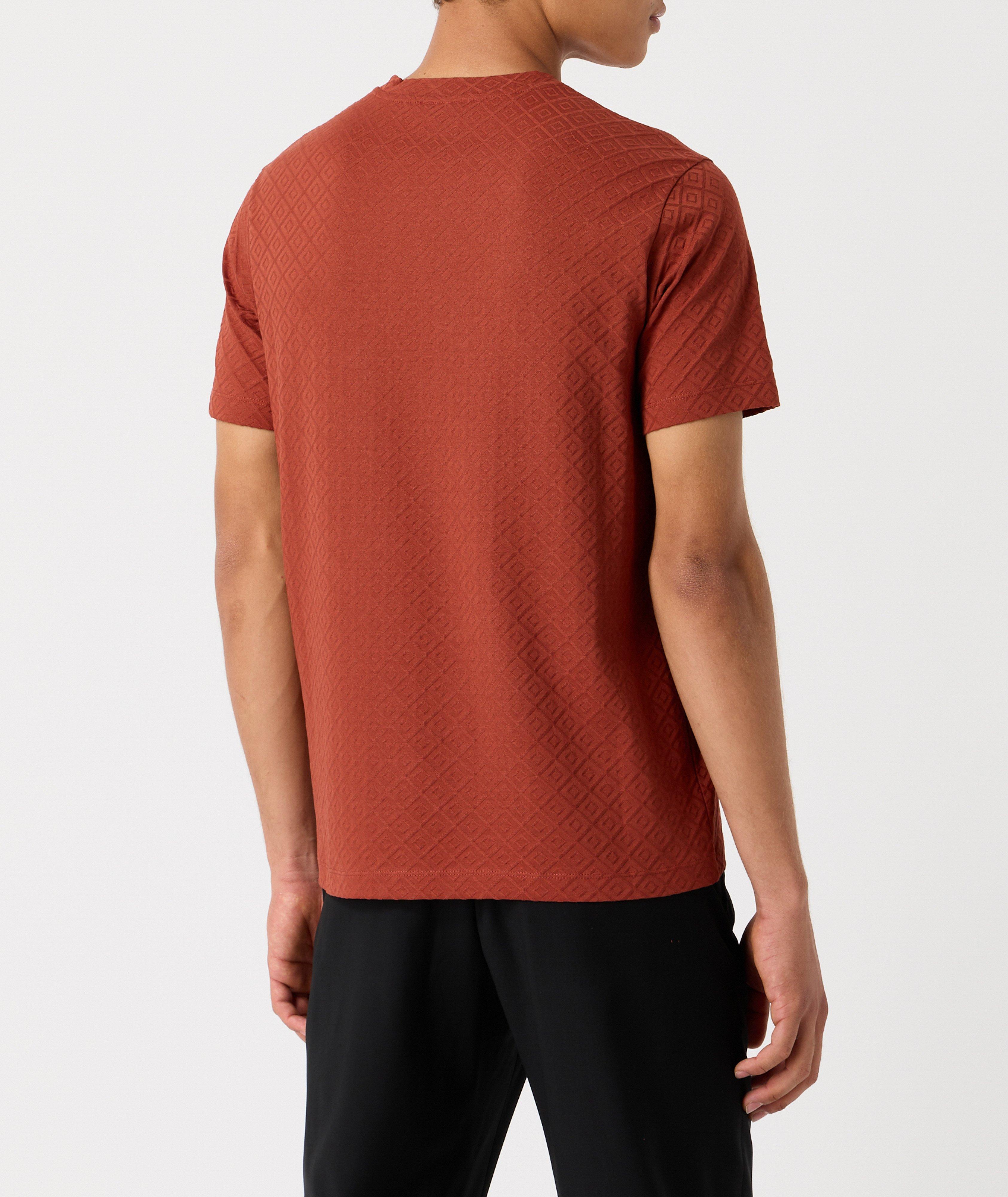 Jacquard Jersey Cotton T-Shirt image 2