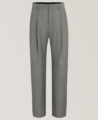 BOSS Contemporary-Fit Virgin Wool Trousers