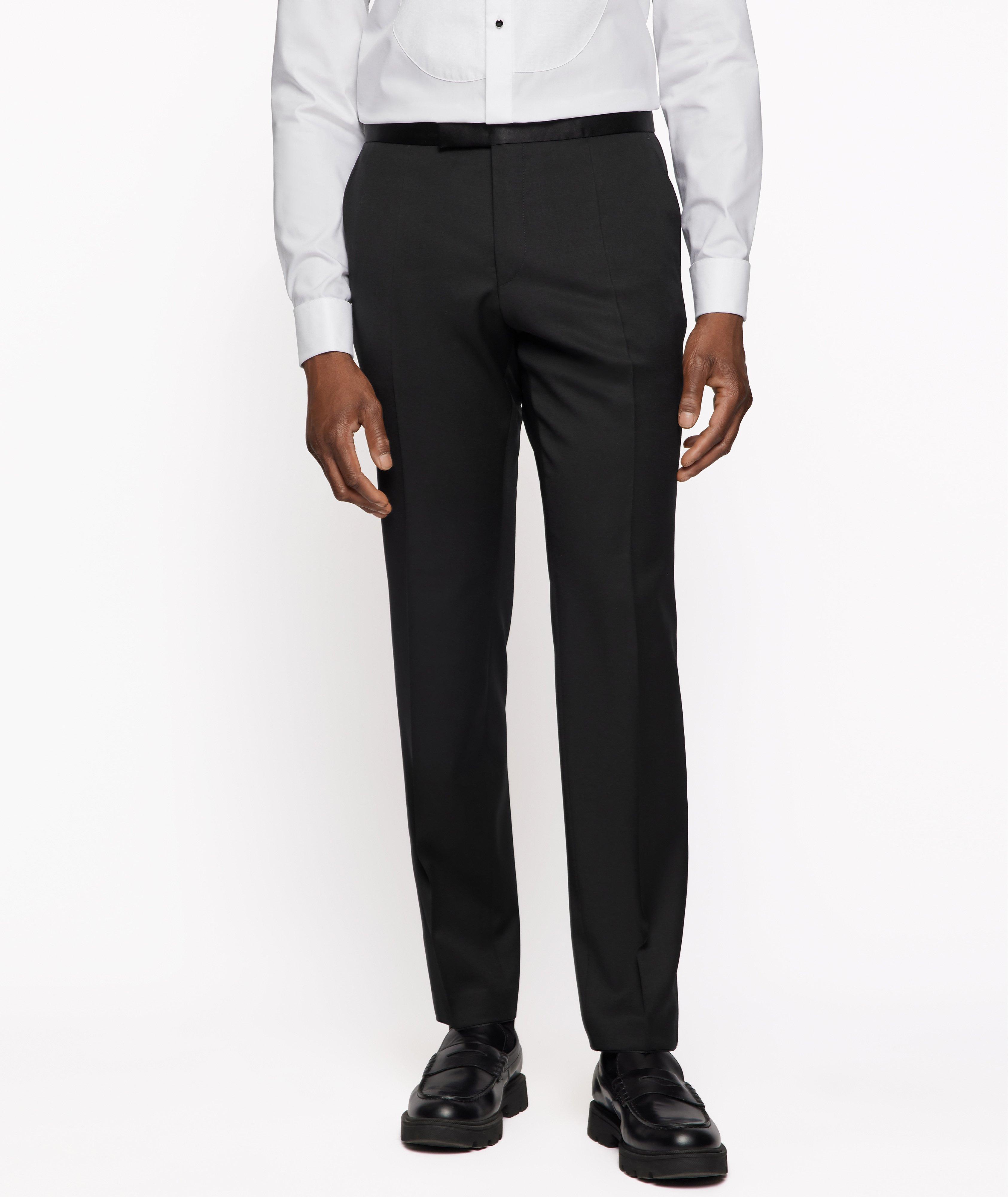 Slim-Fit Serge Virgin Wool Trousers image 2