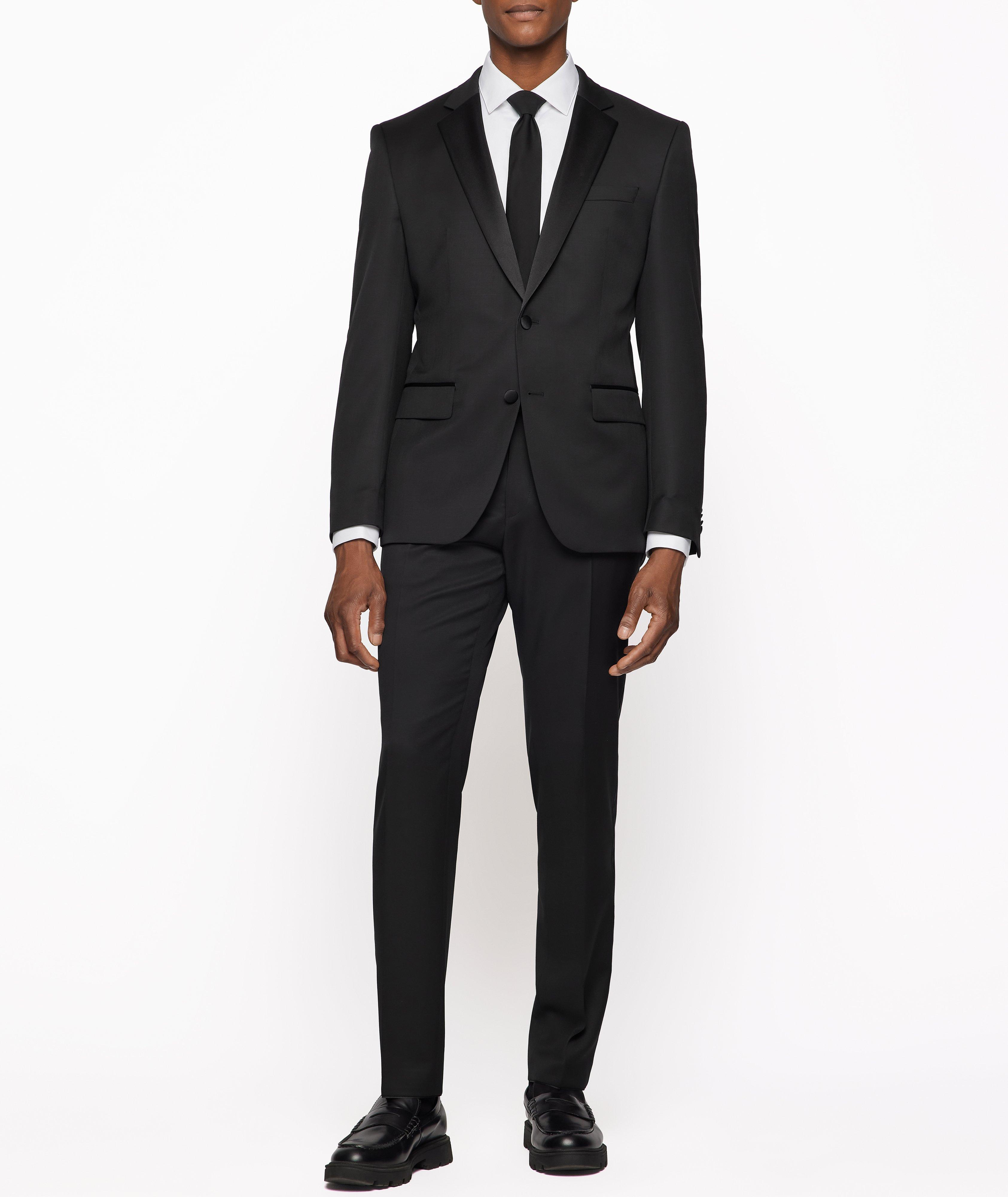 Slim-Fit Serge Virgin Wool Trousers image 5