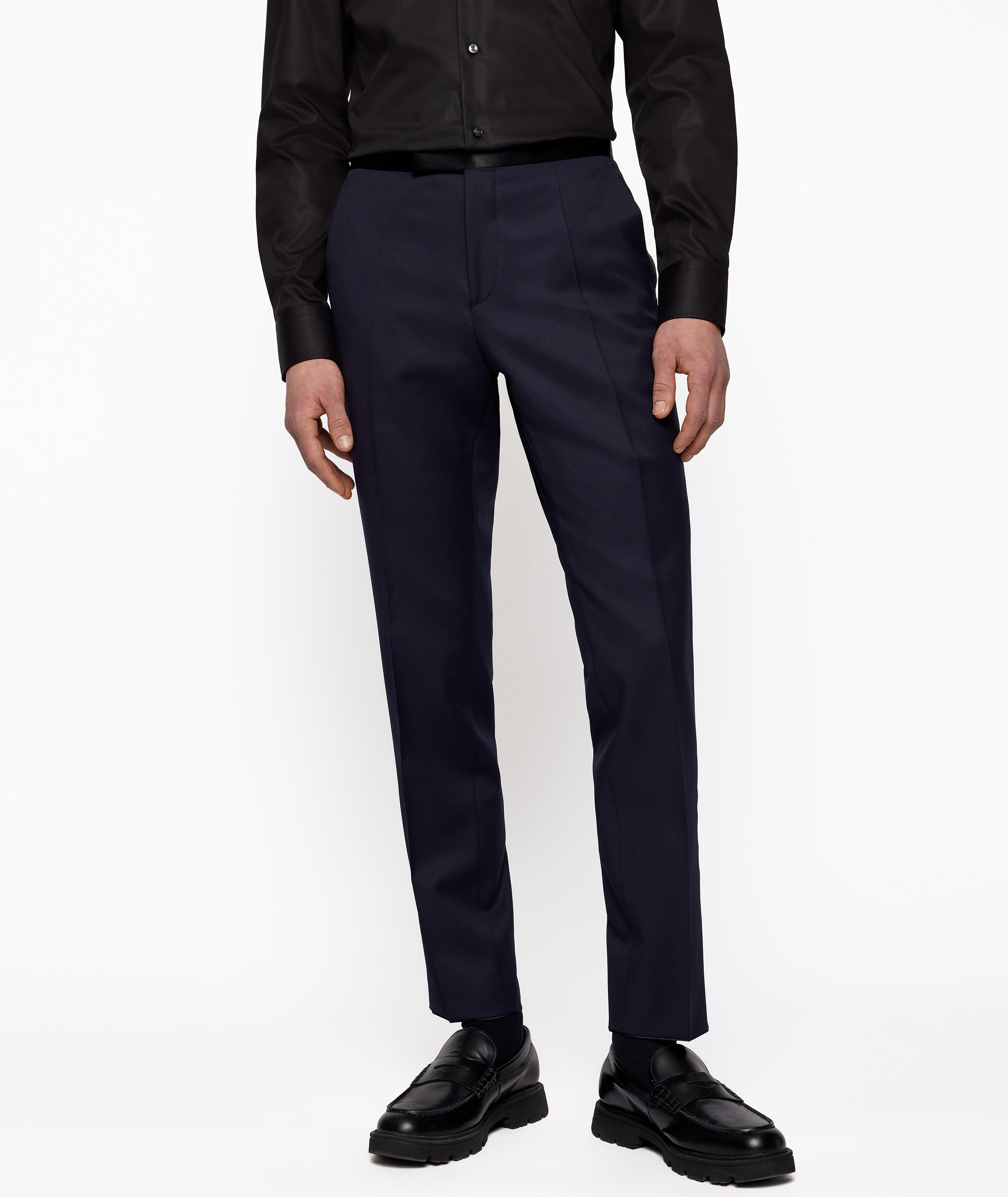 Slim-Fit Serge Virgin Wool Trousers image 2