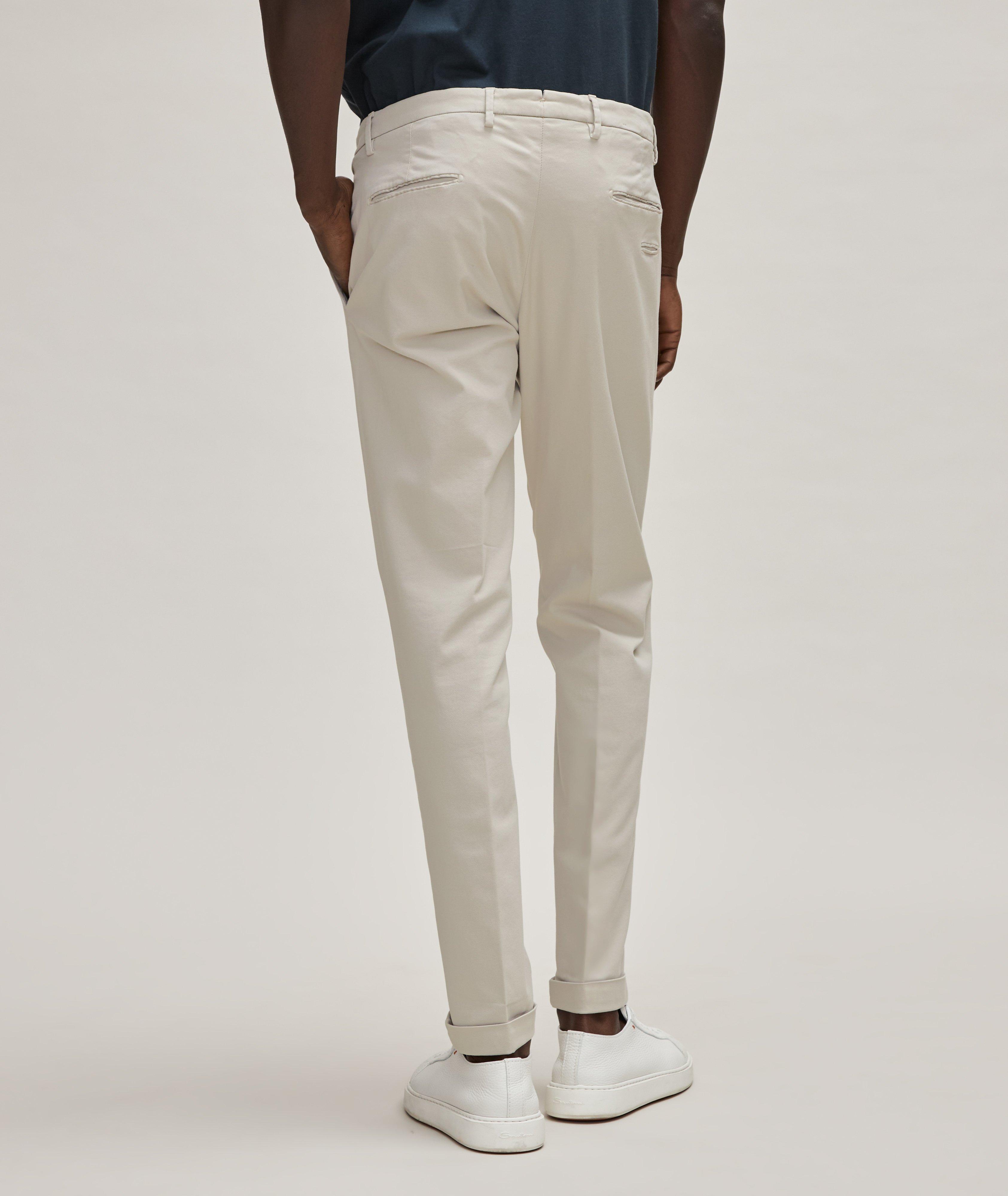 Cuffed Cotton-Blend Chinos image 3