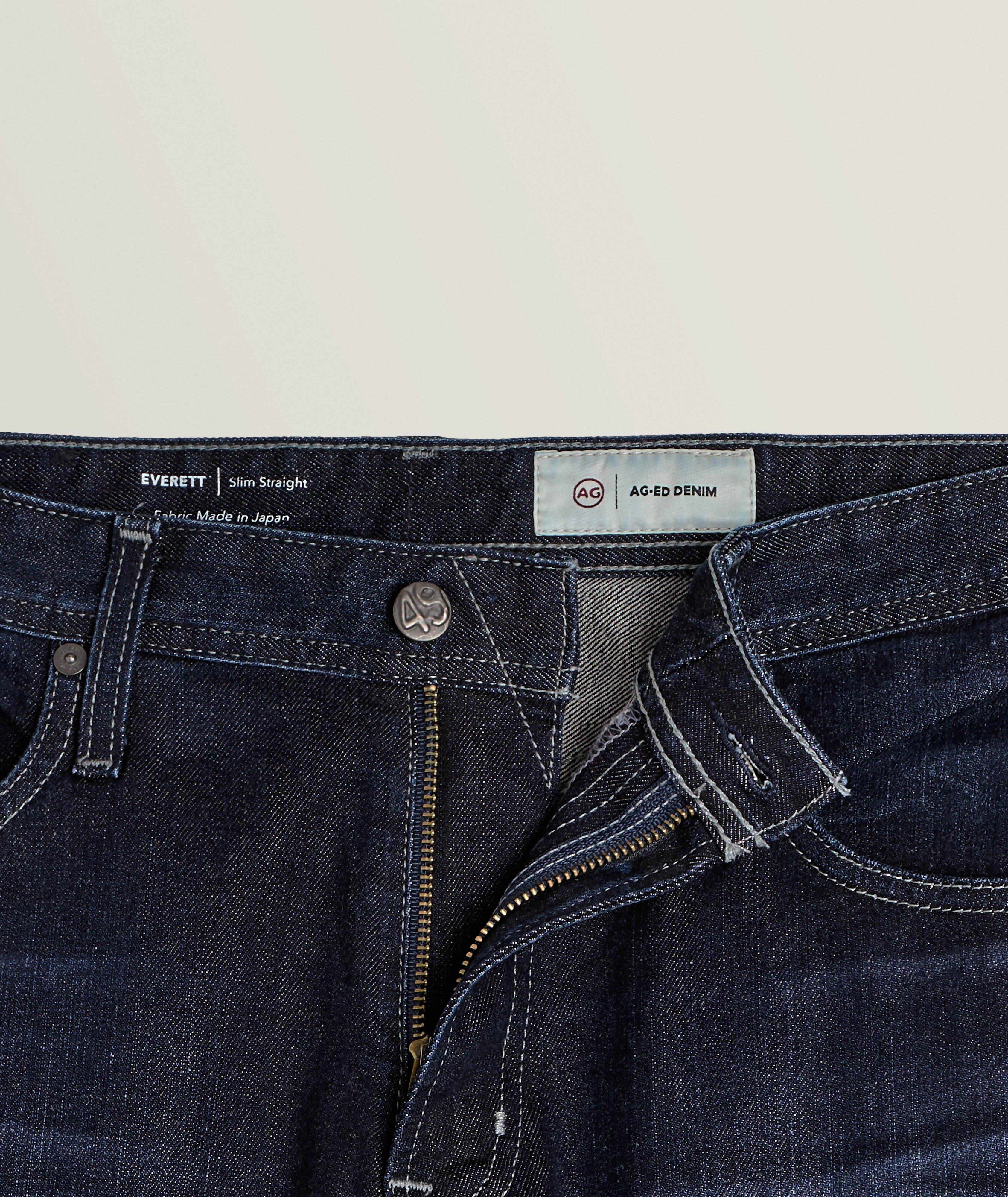 Everett Slim-Straight Ag-Ed Jeans image 3