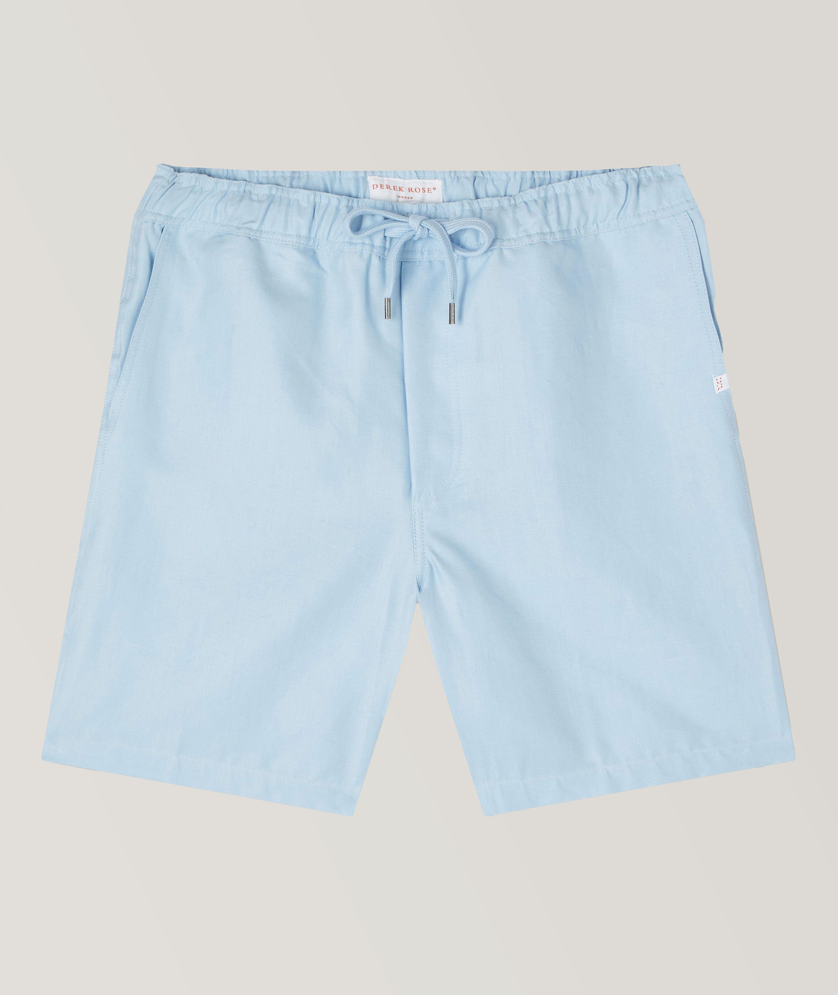 Derek Rose Sydney 2 Linen Shorts | Shorts | Harry Rosen