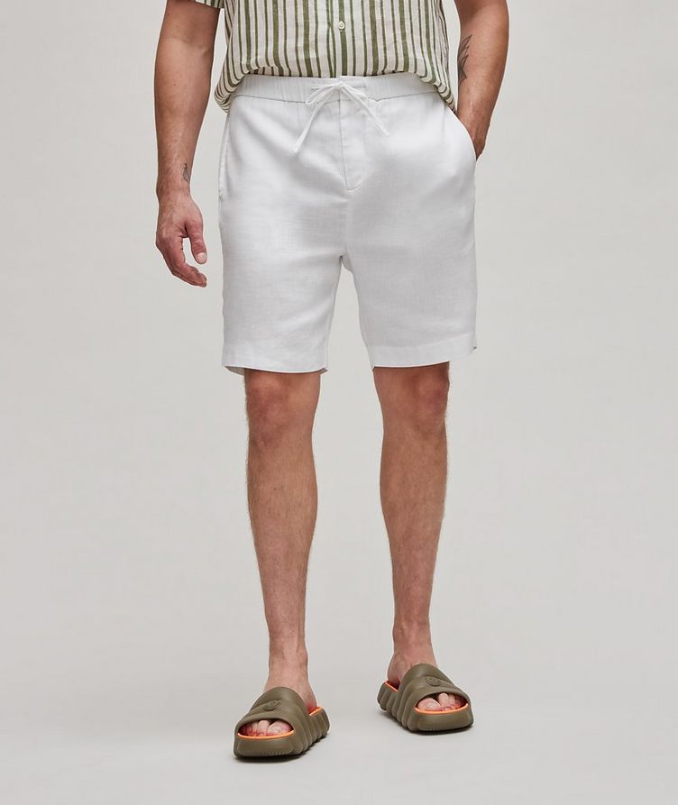 Linen-Cotton Chino Shorts  image 1