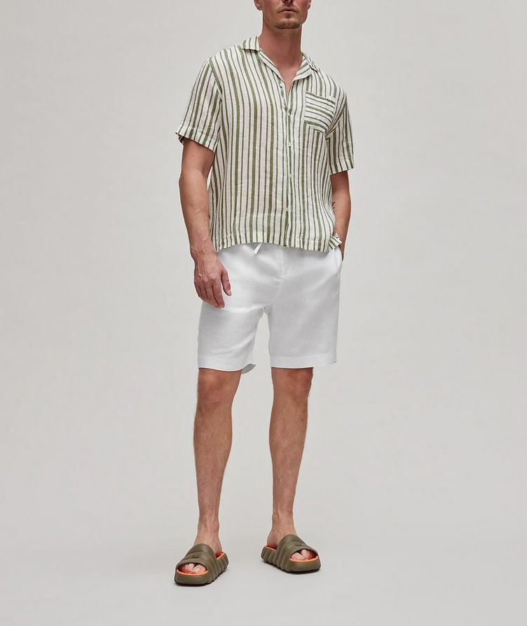 Linen-Cotton Chino Shorts  image 3