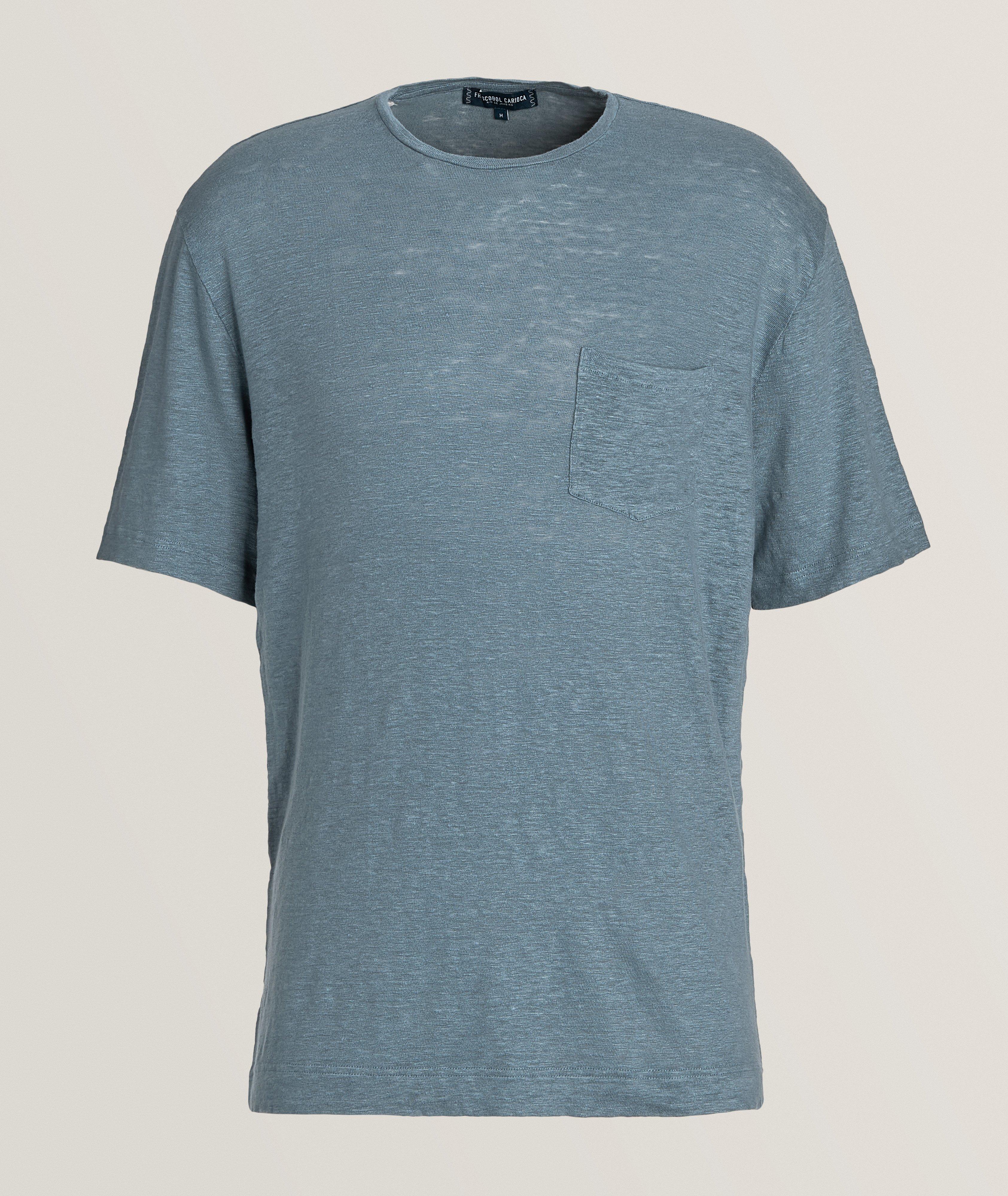 T-shirt Carmo en mélange de coton bouclé image 0