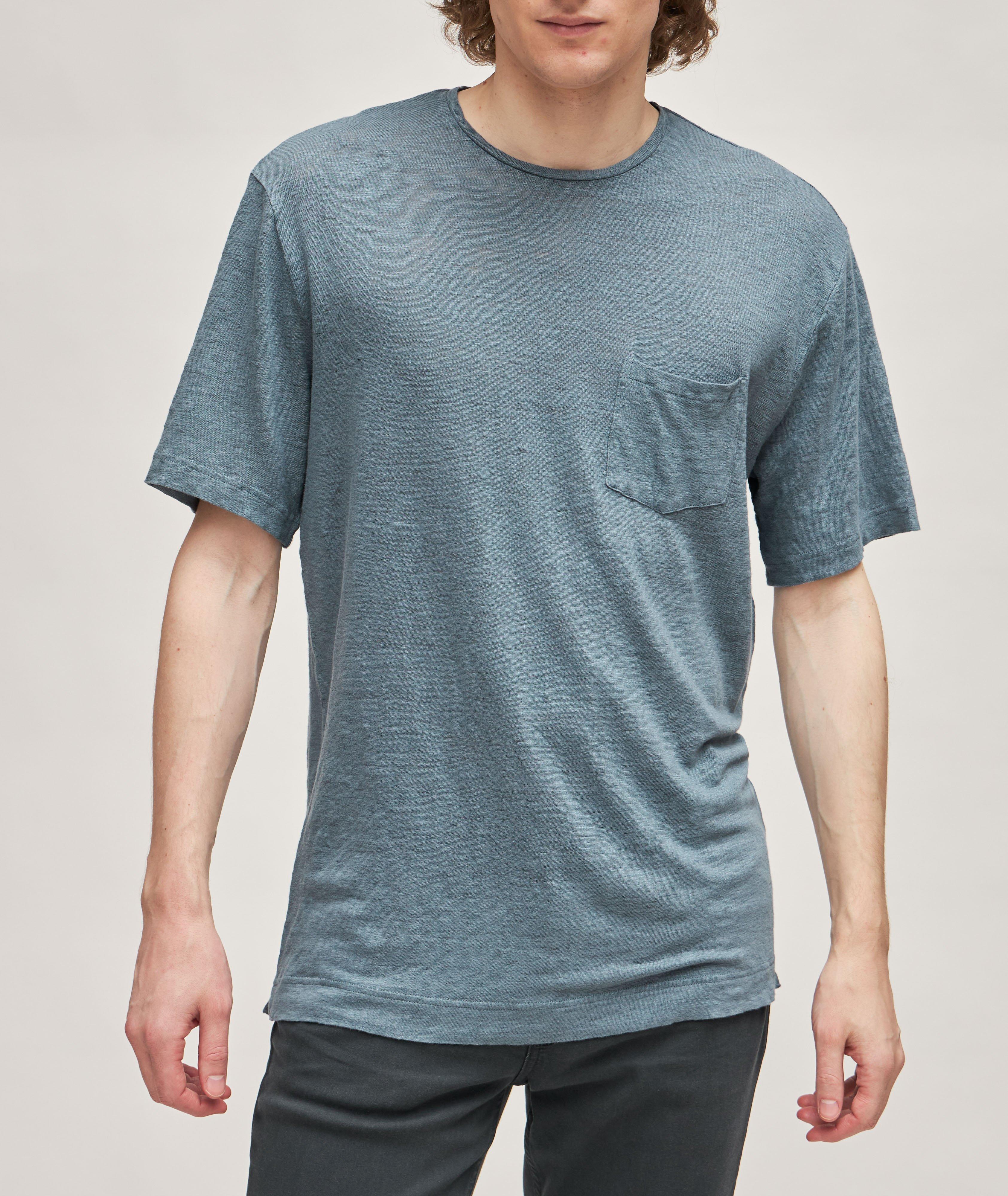 T-shirt Carmo en mélange de coton bouclé image 1
