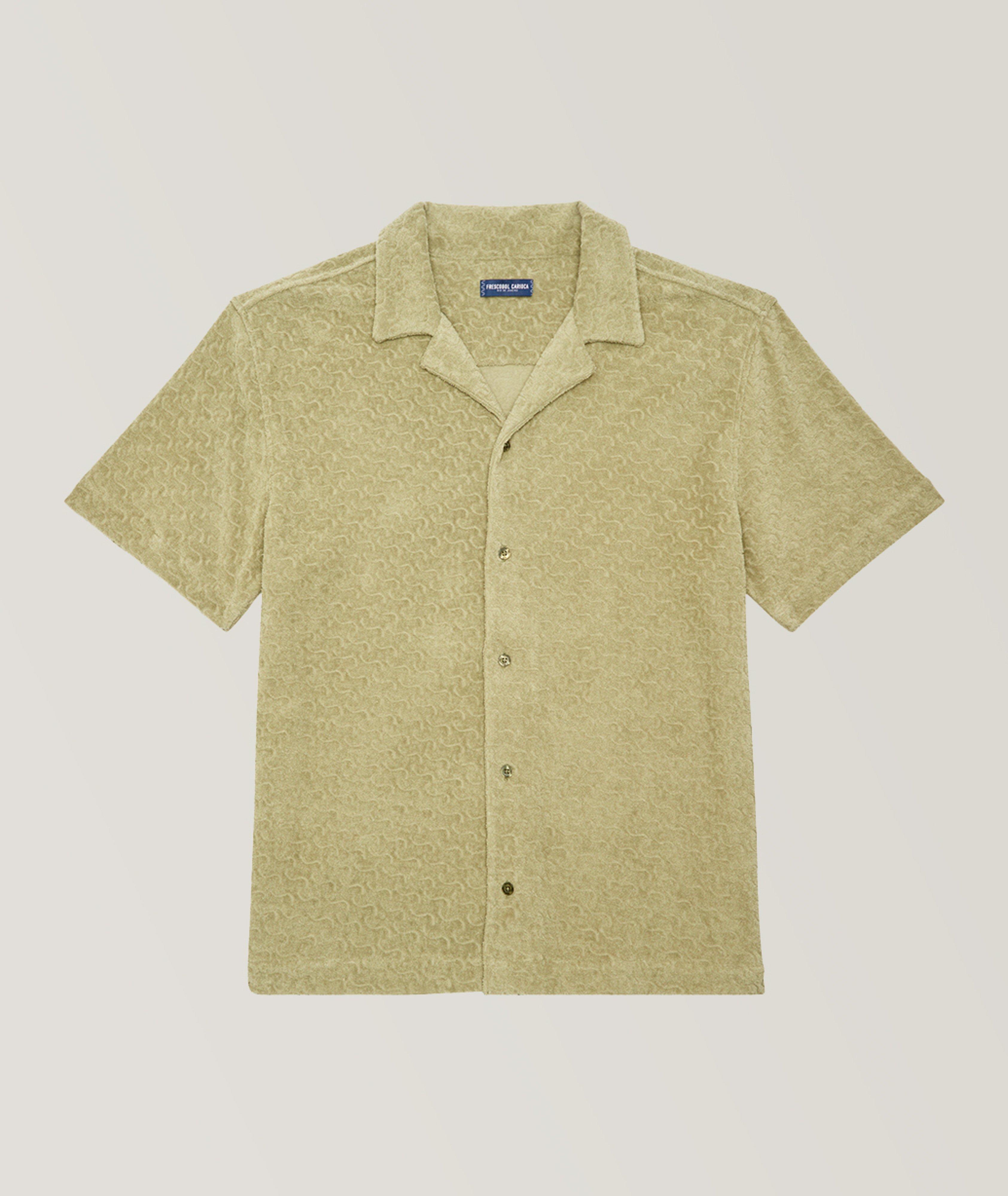 Roberto Jacquard Cotton Sport Shirt image 0