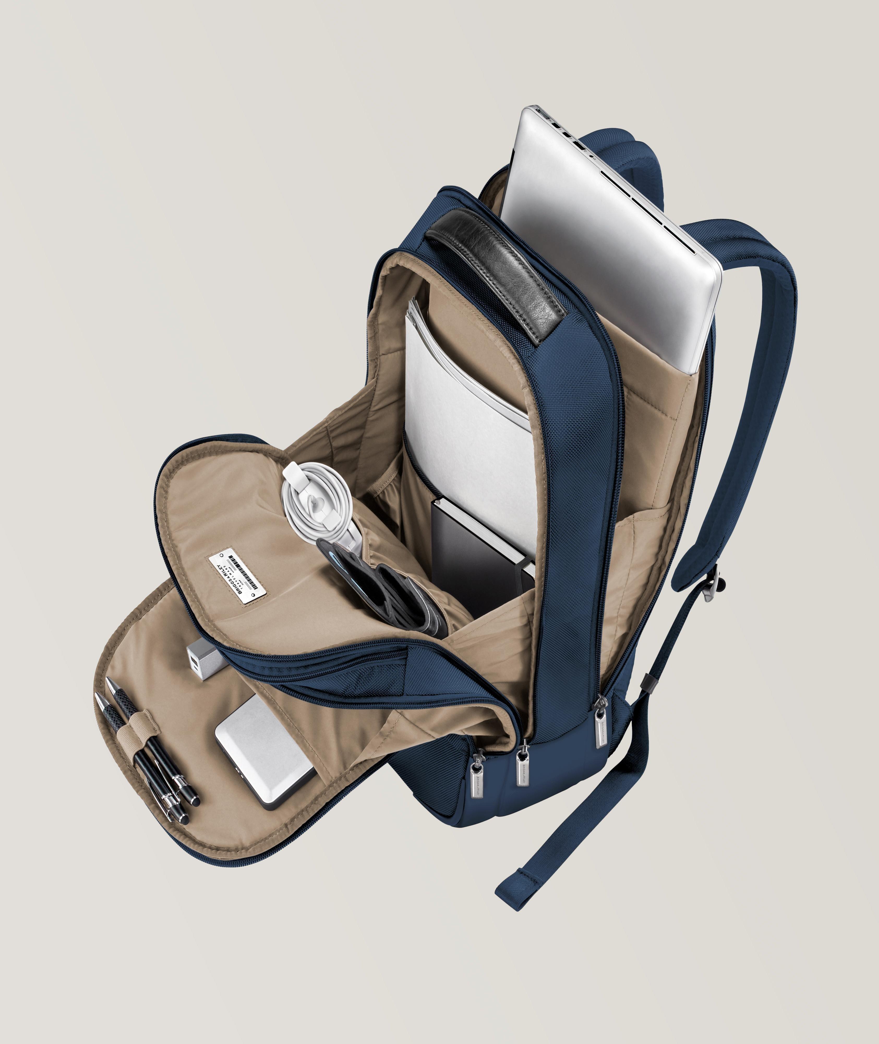 Three-Section Design Medium Backpack image 2