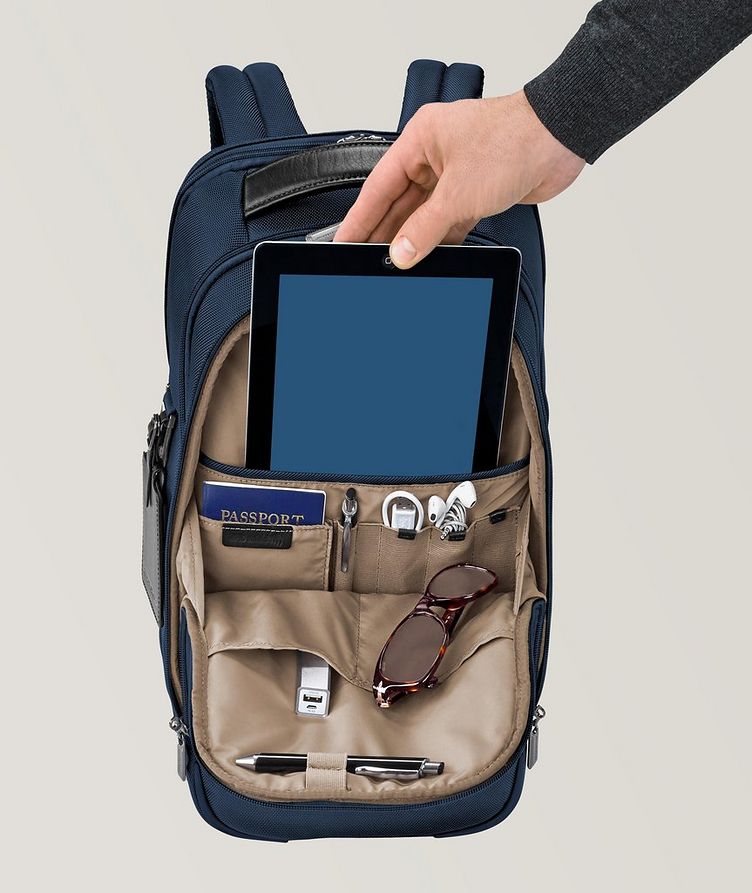 Three-Section Design Medium Backpack image 3