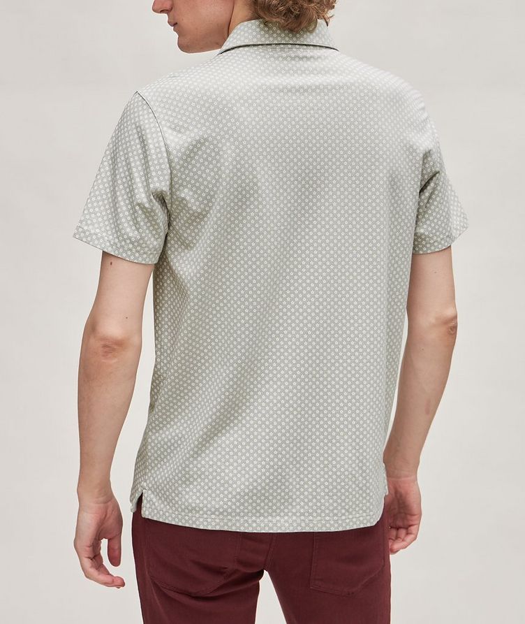 Micro Floral Pima Cotton-Stretch Sport Shirt image 2
