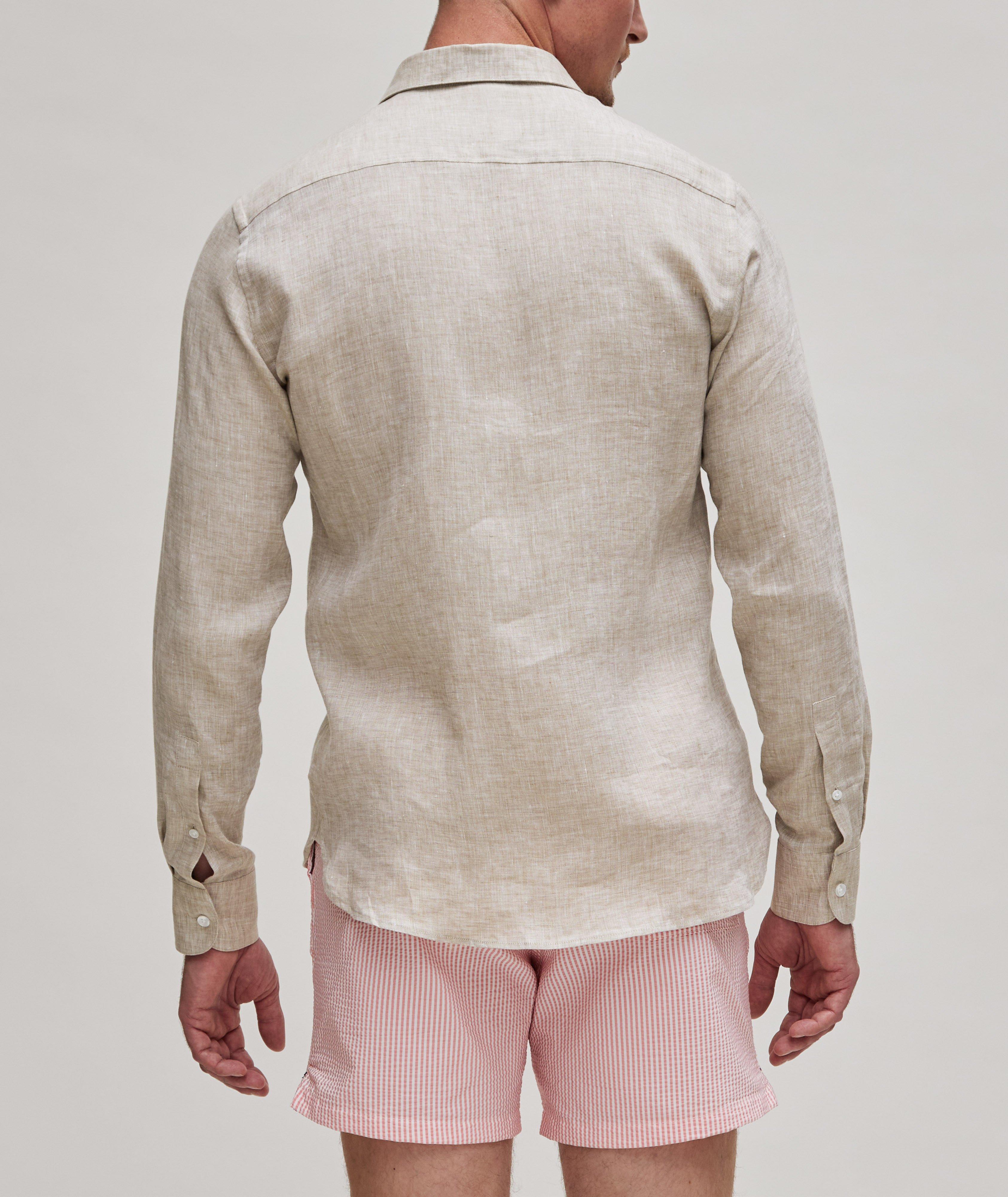 Mélange Linen Sport Shirt image 2