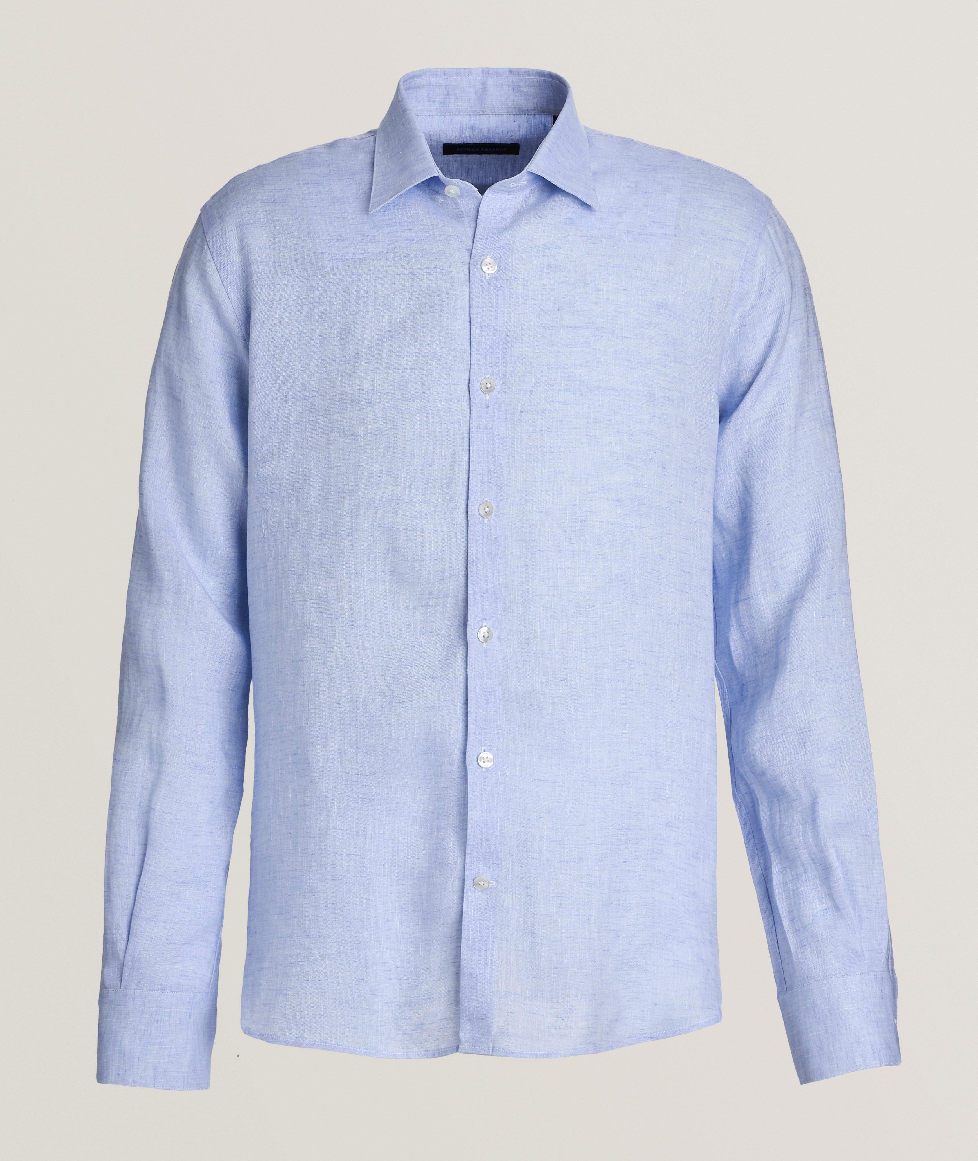 Mélange Linen Sport Shirt image 0