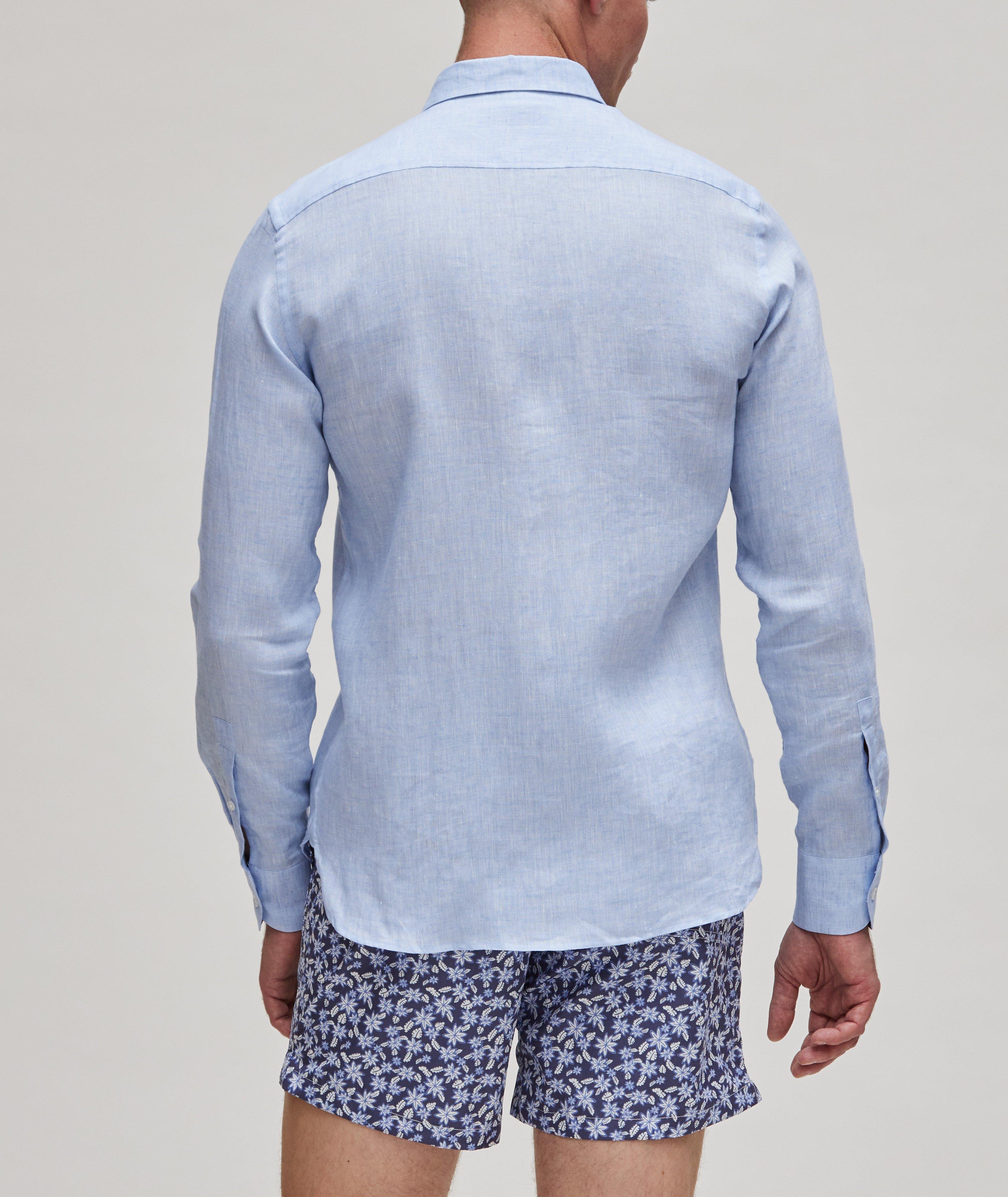 Mélange Linen Sport Shirt image 2