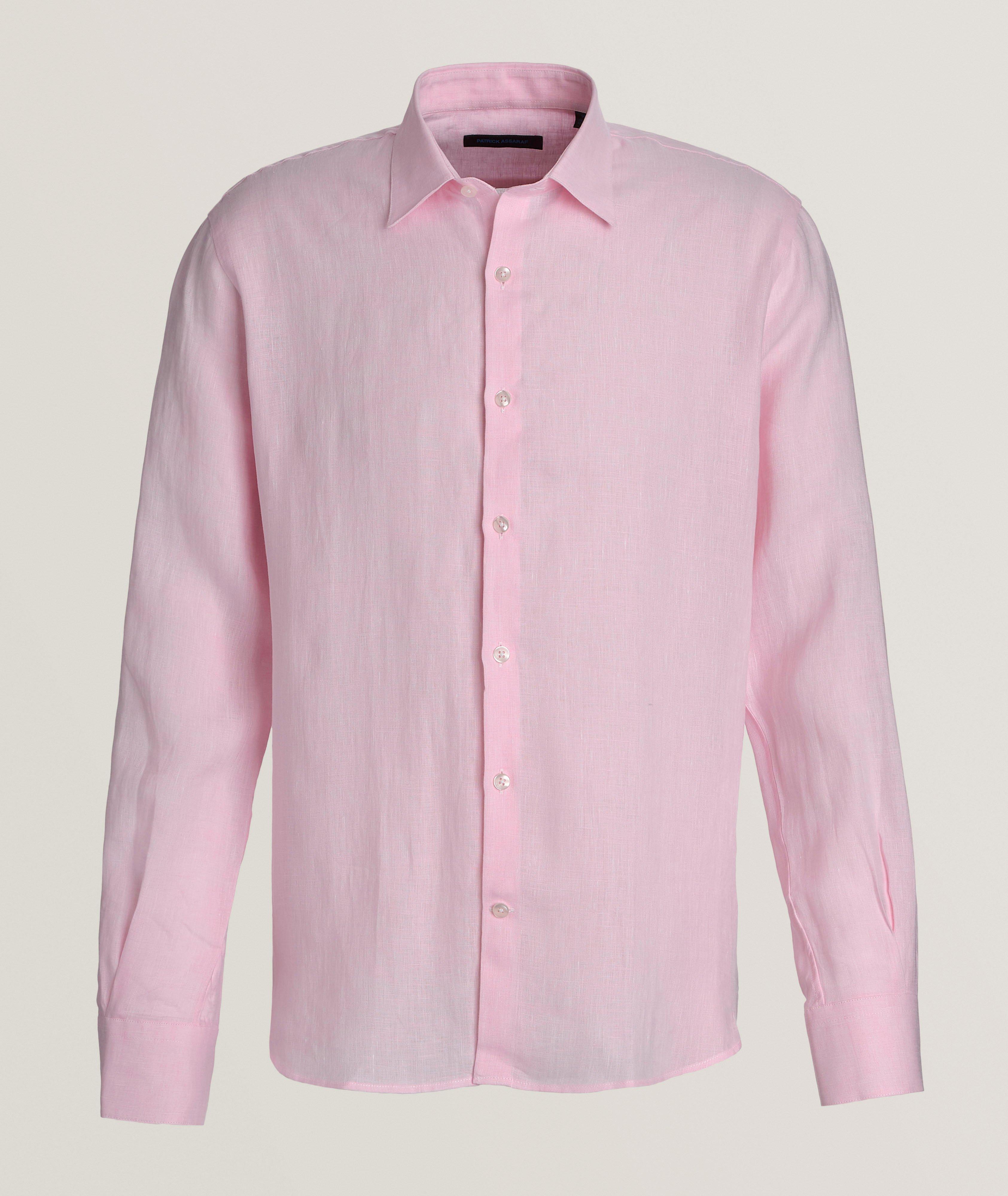 Mélange Linen Sport Shirt image 0