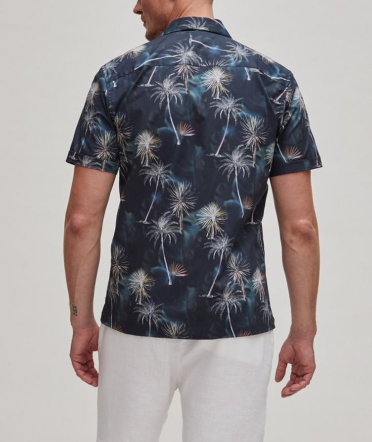 Chemise décontractée en coton à motif de palmiers image 2